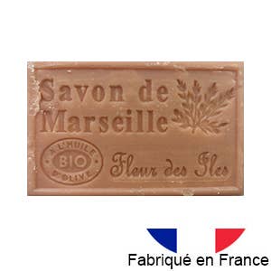 Marseille soap with organic olive oil - fleur des iles