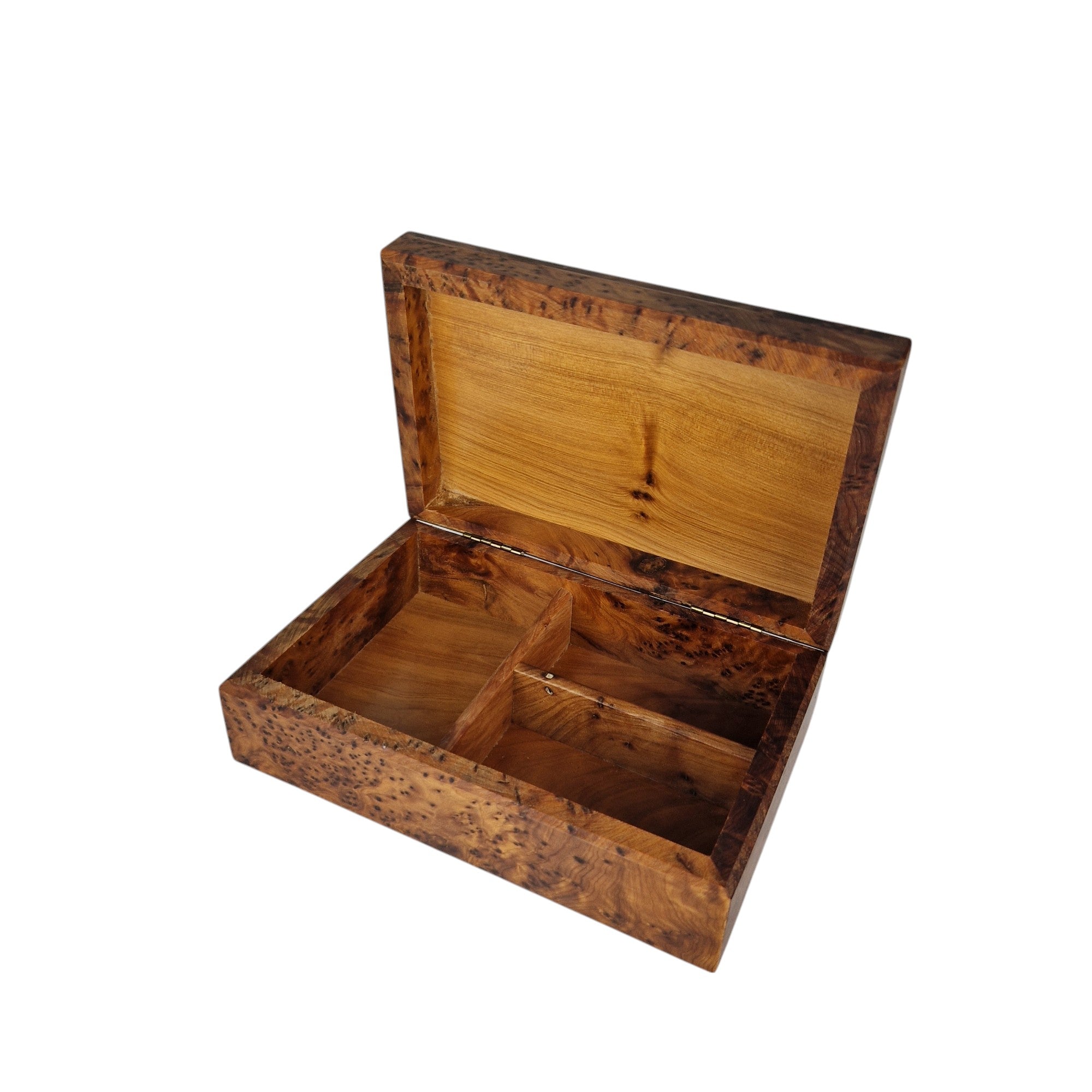 Handcrafted Thuya Wood Jewelry Box