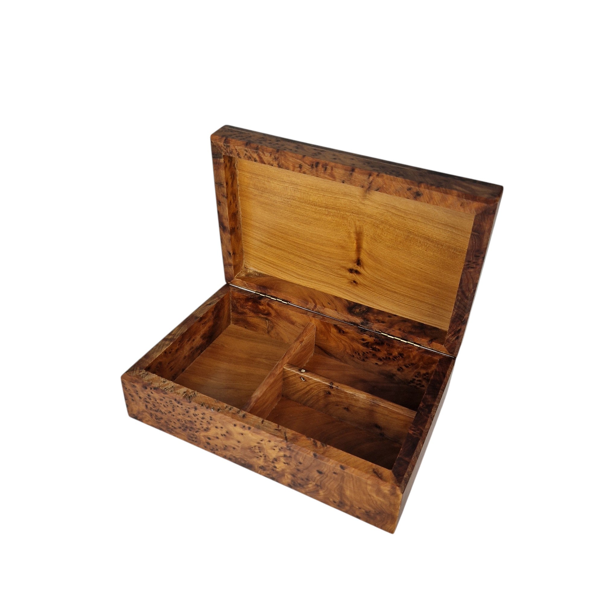 Handcrafted Thuya Wood Jewelry Box