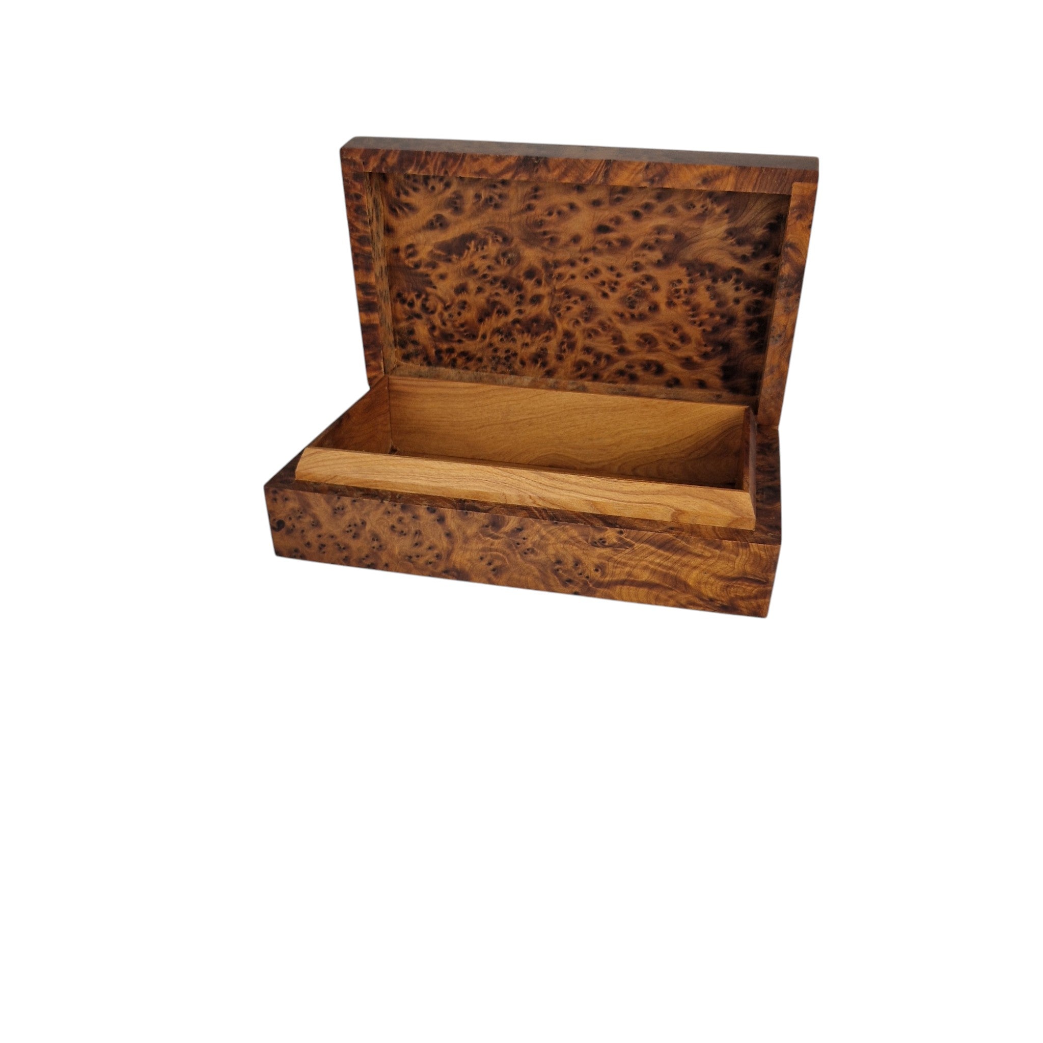 Handcrafted Thuya Wood Jewelry Box