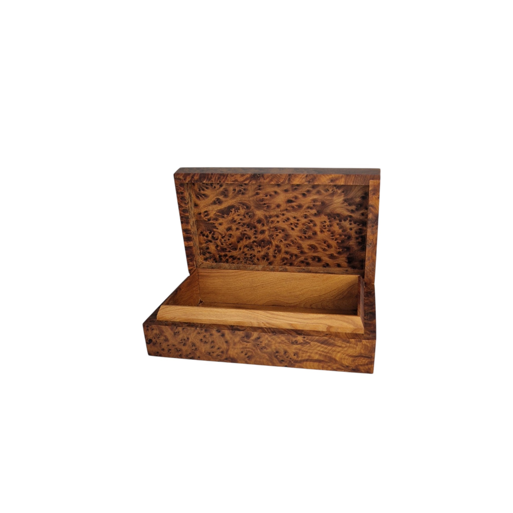 Handcrafted Thuya Wood Jewelry Box