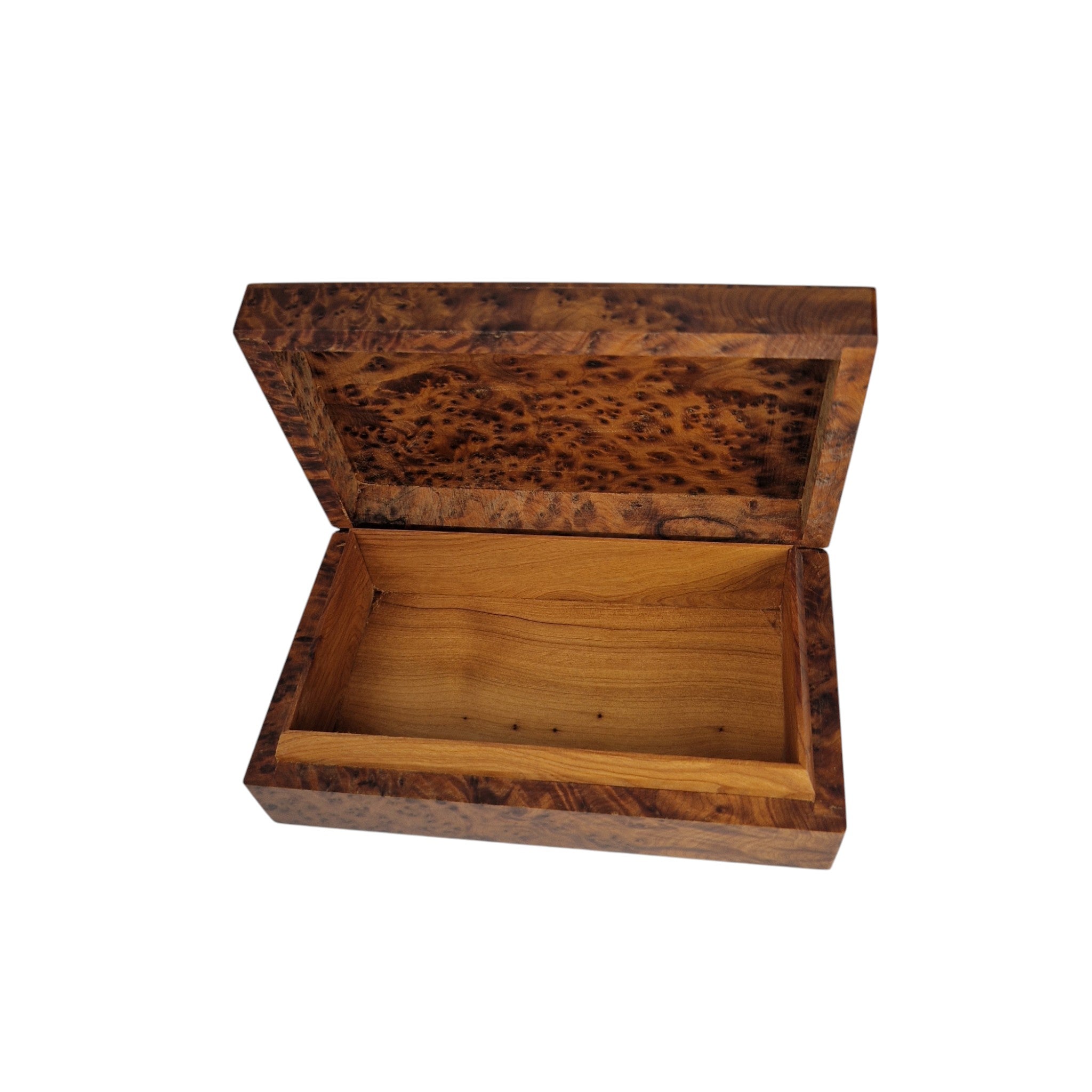 Handcrafted Thuya Wood Jewelry Box