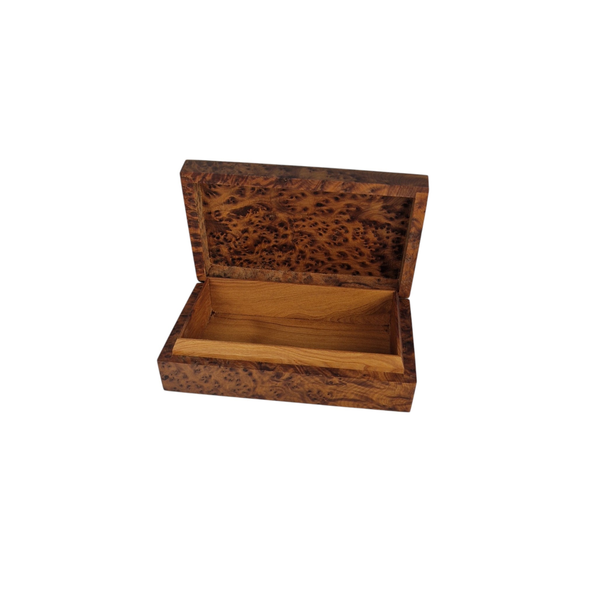 Handcrafted Thuya Wood Jewelry Box