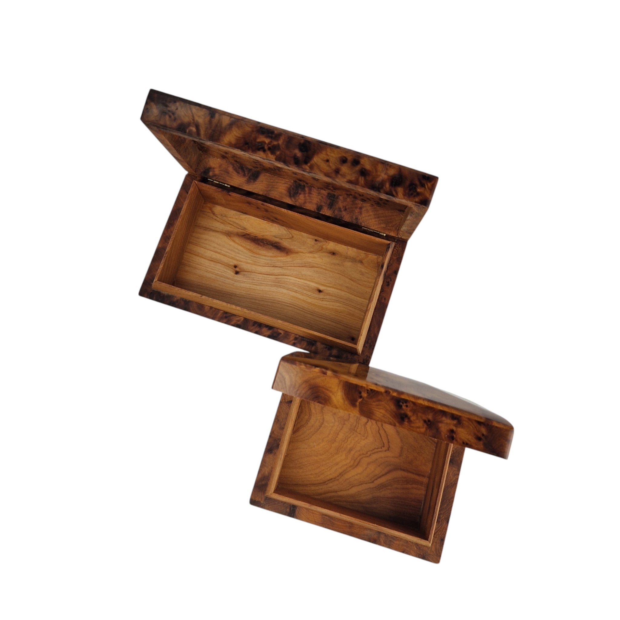 Handcrafted Thuya Wood Jewelry Box