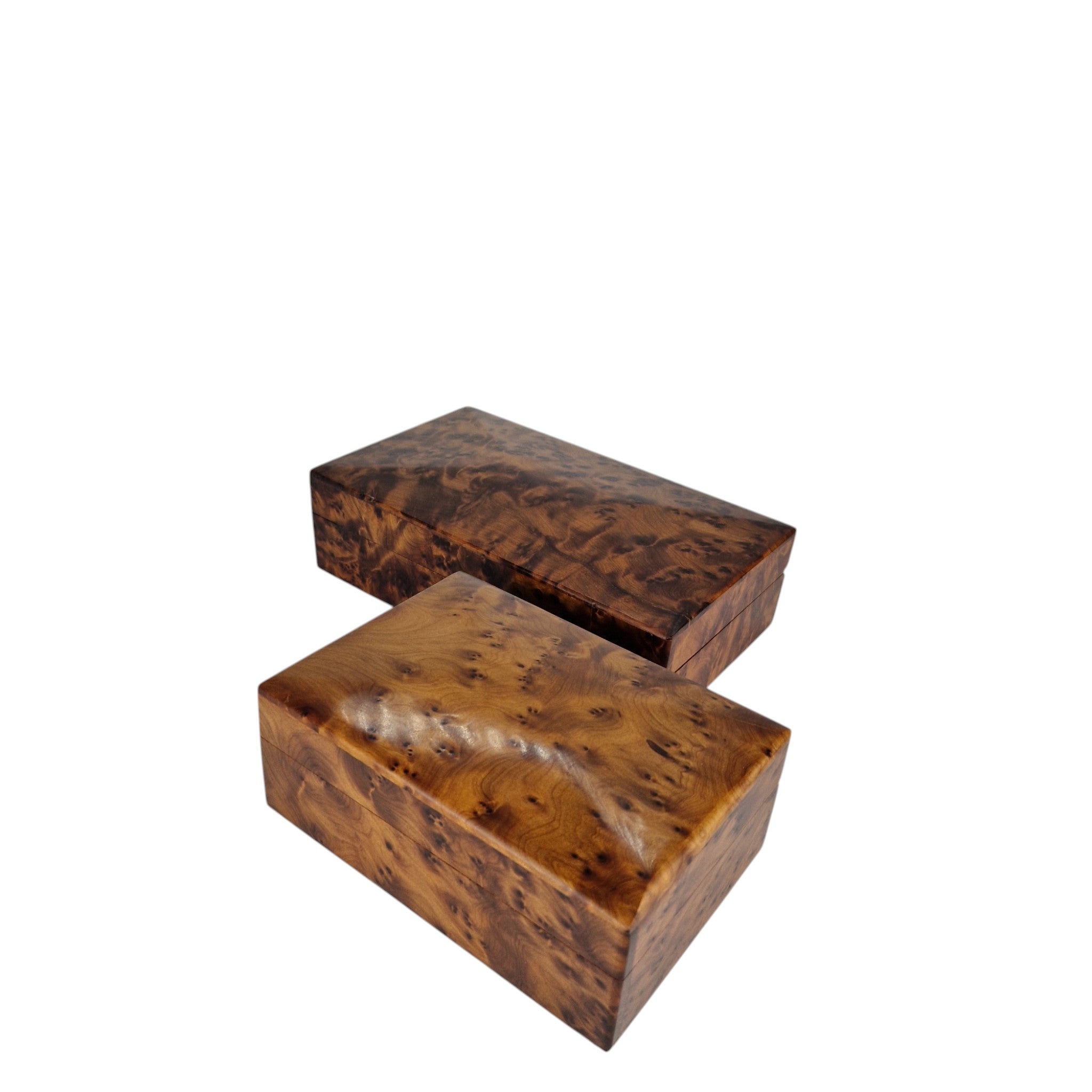 Handcrafted Thuya Wood Jewelry Box