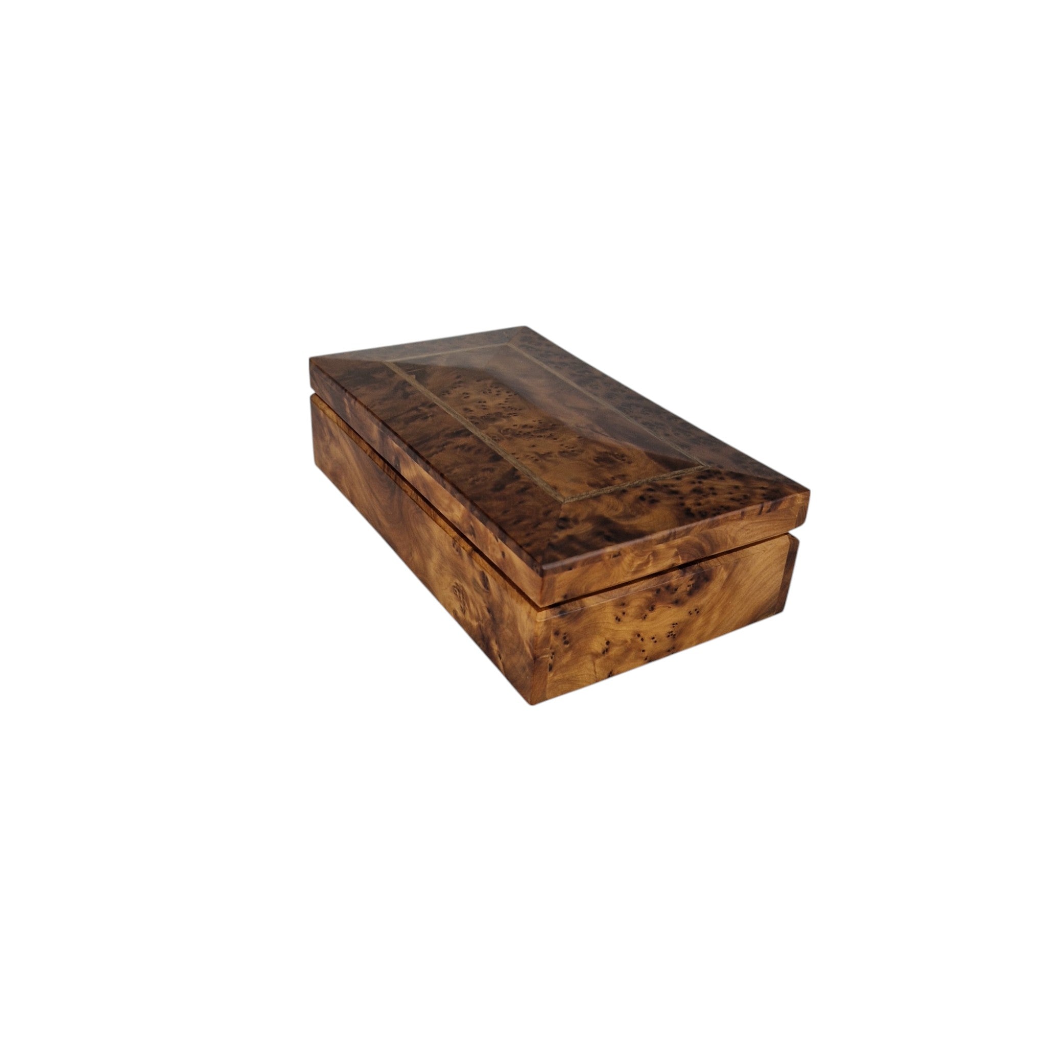 Handcrafted Thuya Wood Jewelry Box