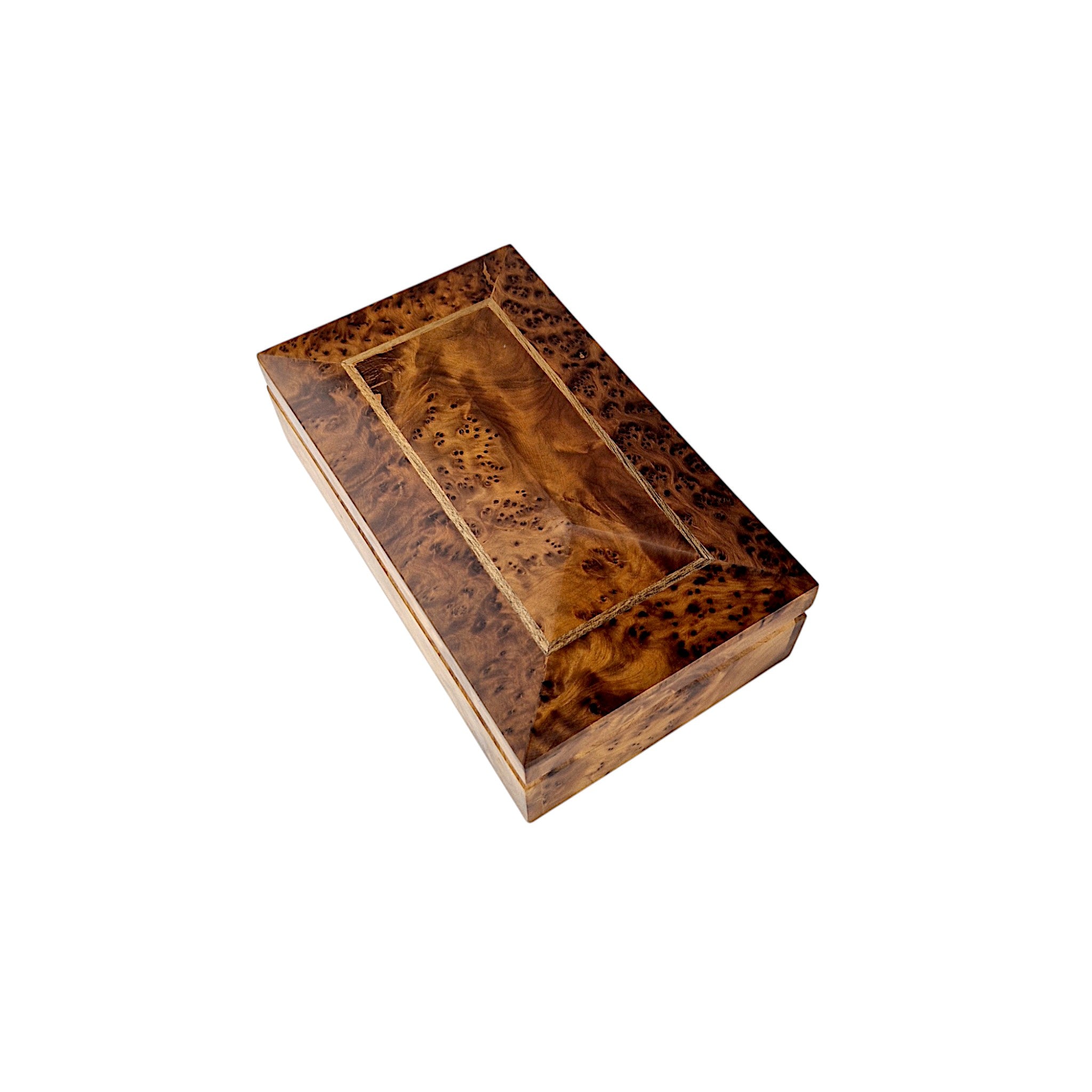 Handcrafted Thuya Wood Jewelry Box