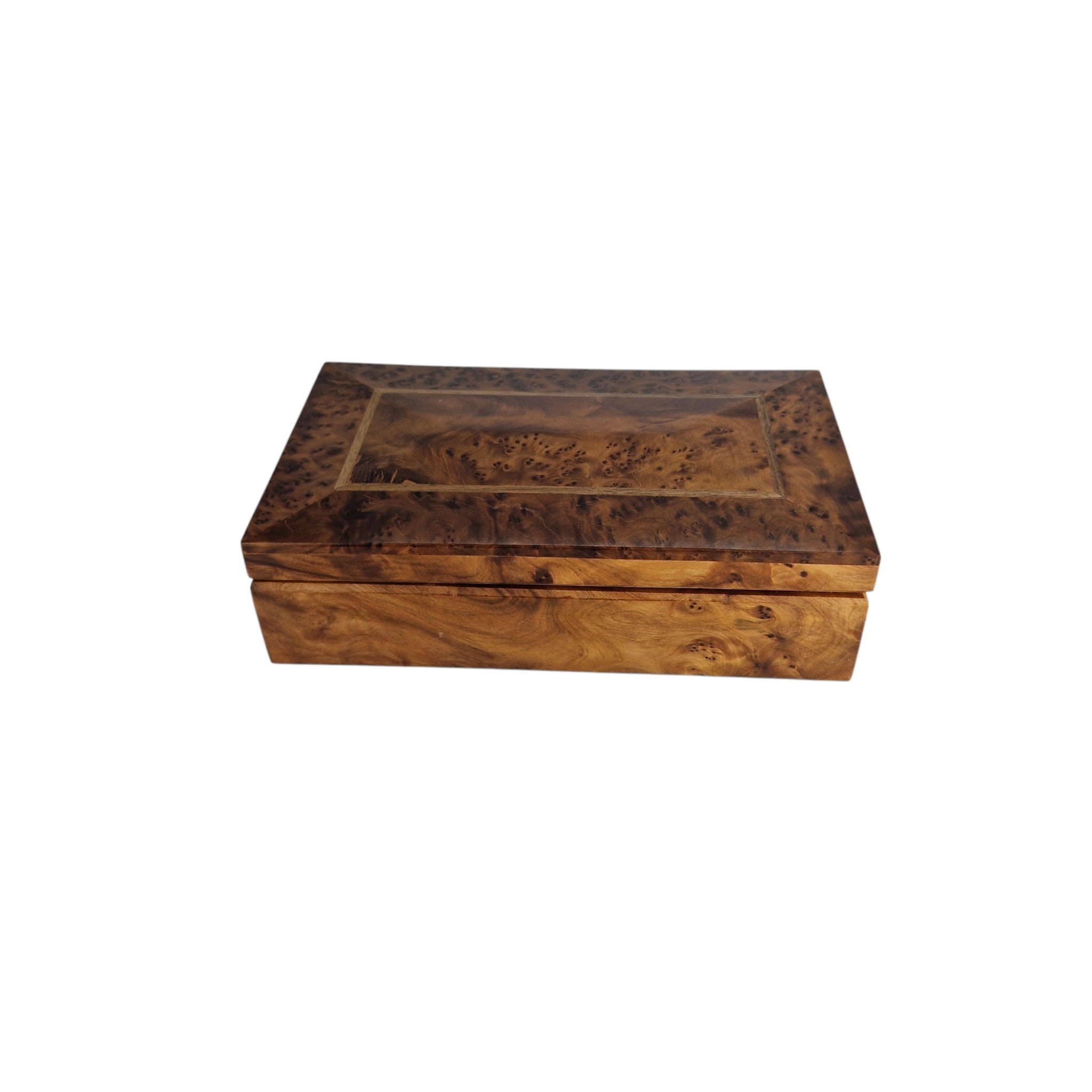 Handcrafted Thuya Wood Jewelry Box