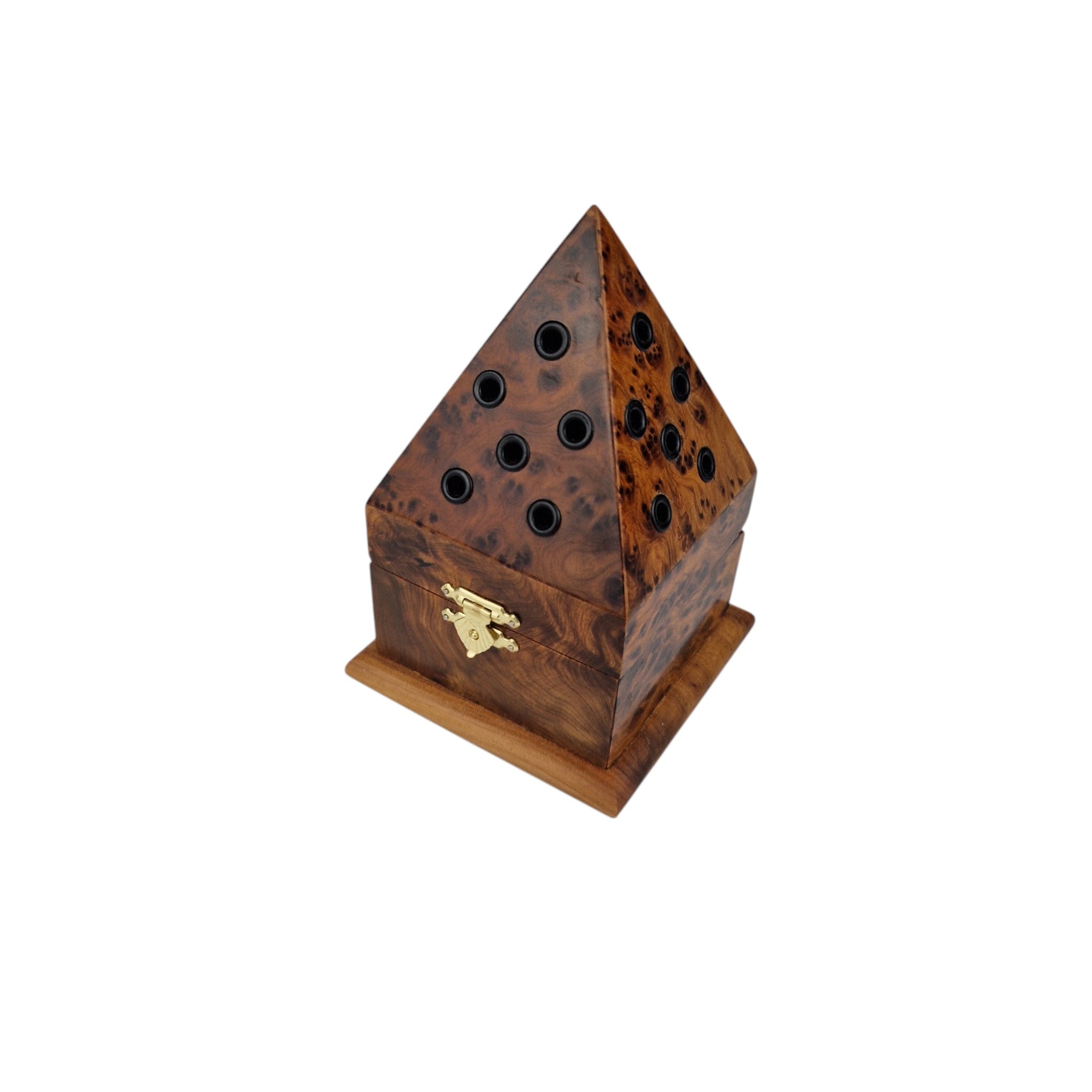 Handcrafted Thuya Wooden Incense Burner