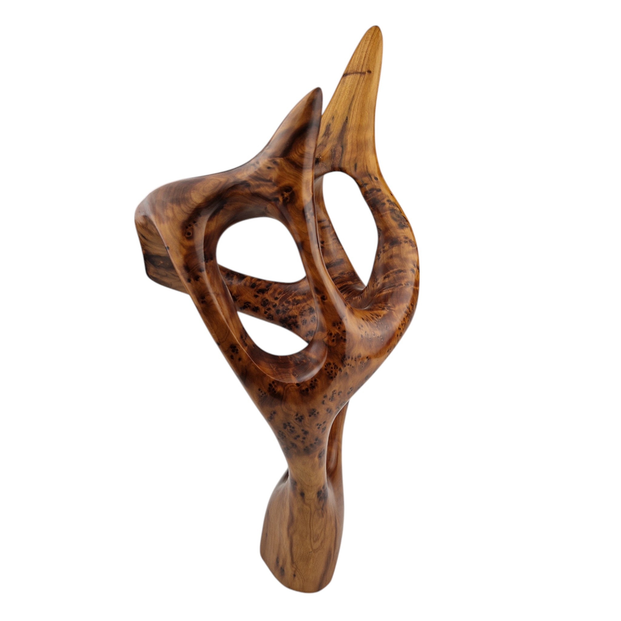 Handcrafted Thuya Wood Sculpture