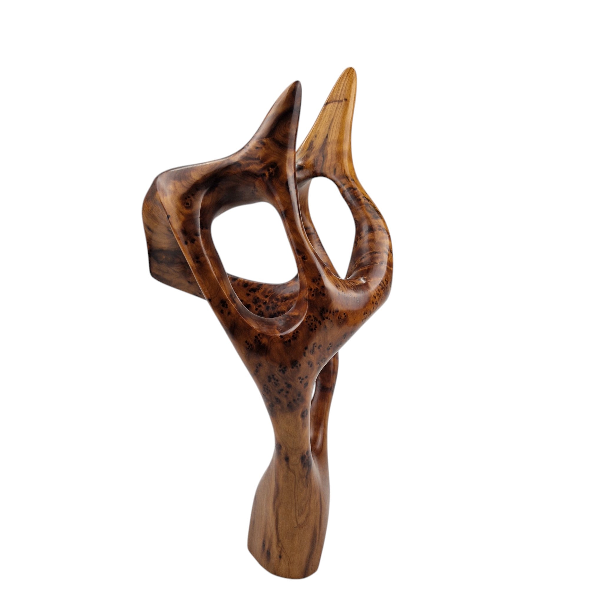 Handcrafted Thuya Wood Sculpture