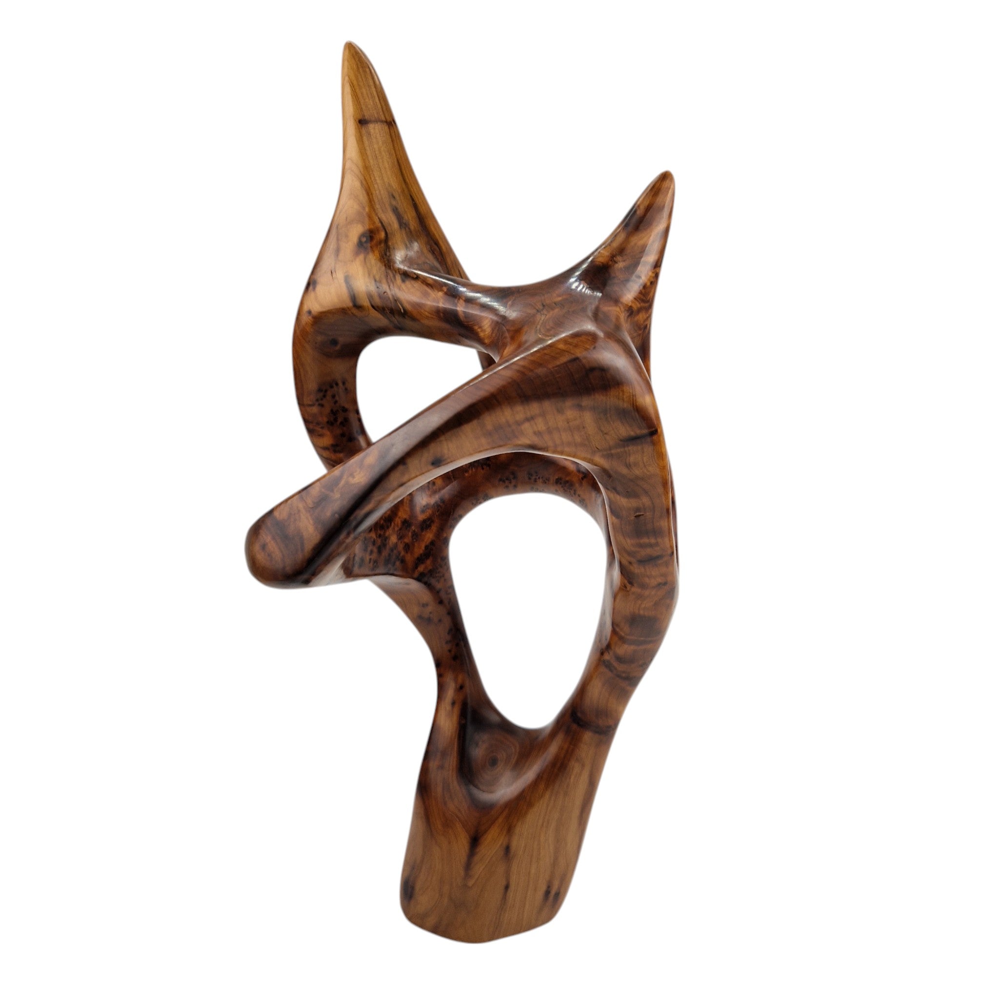 Handcrafted Thuya Wood Sculpture