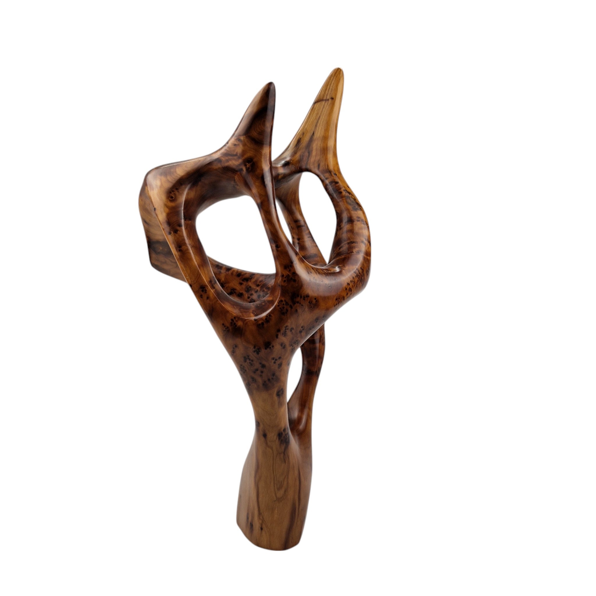 Handcrafted Thuya Wood Sculpture