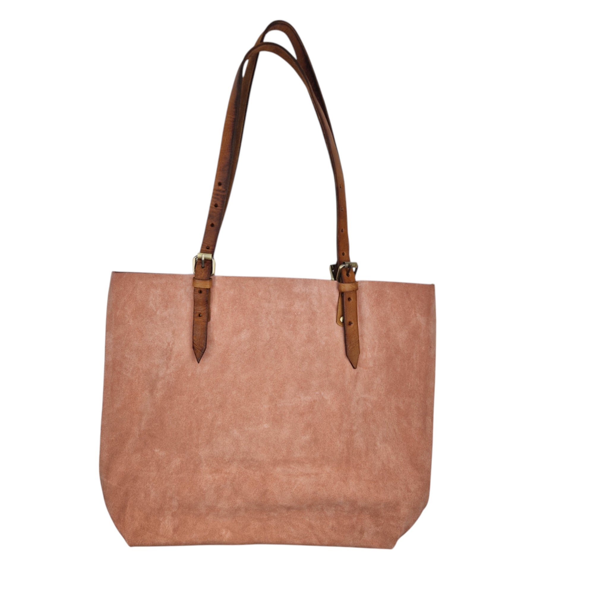 Suede Leather Tote Bag