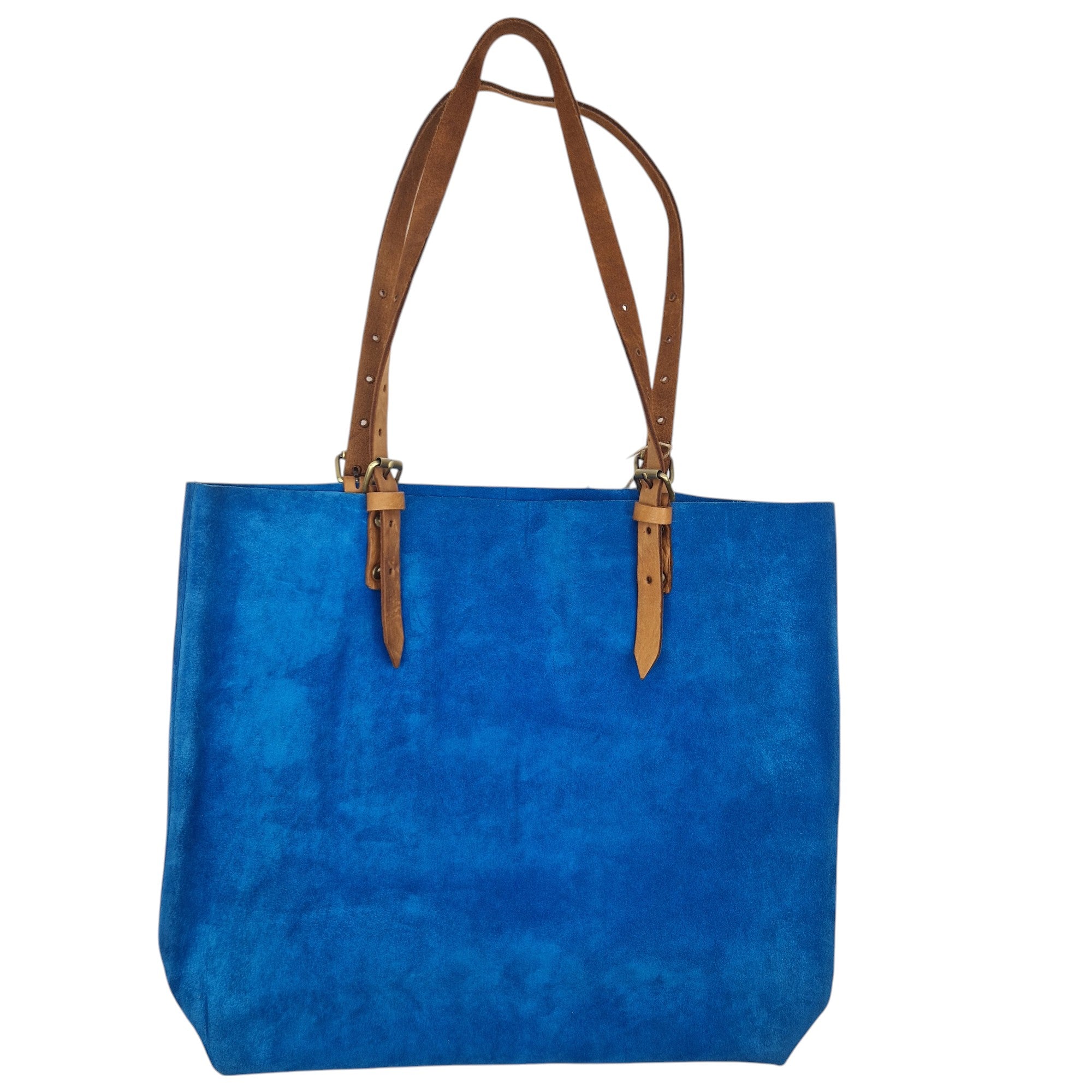 Suede Leather Tote Bag