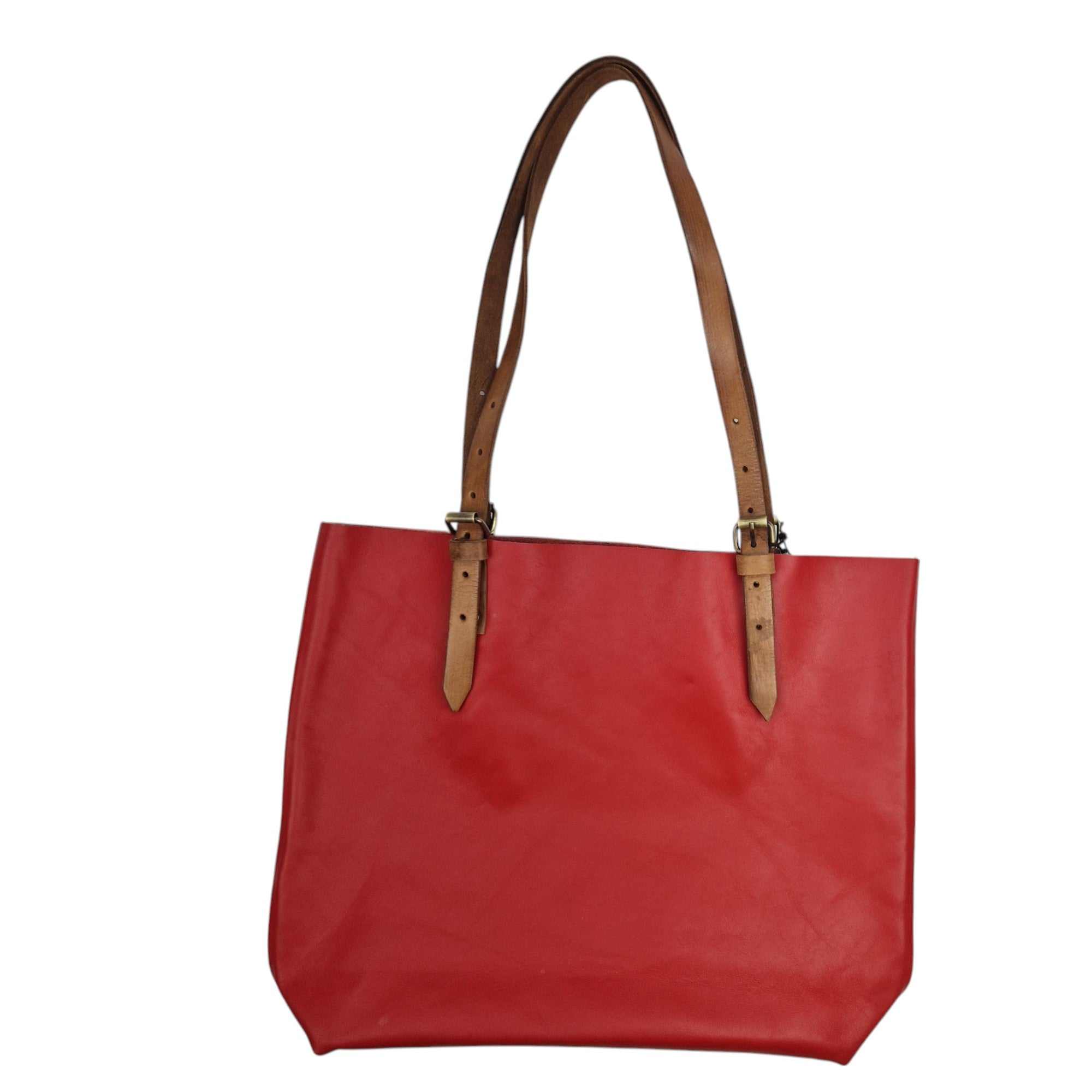 Suede Leather Tote Bag