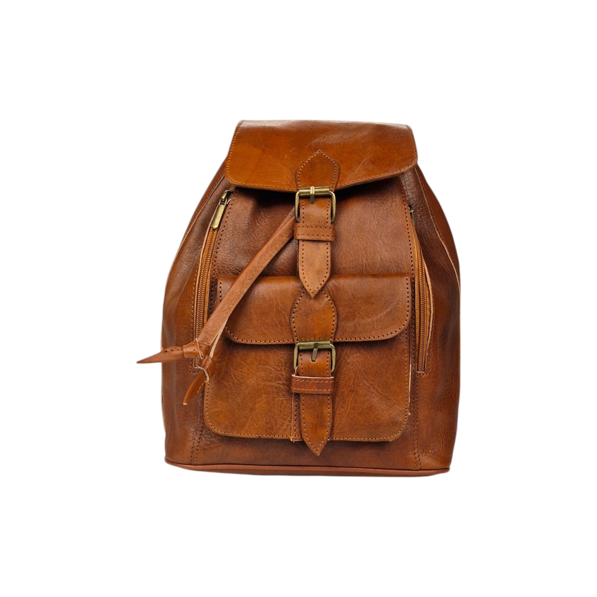 LEATHER KILIM BACKPACKS