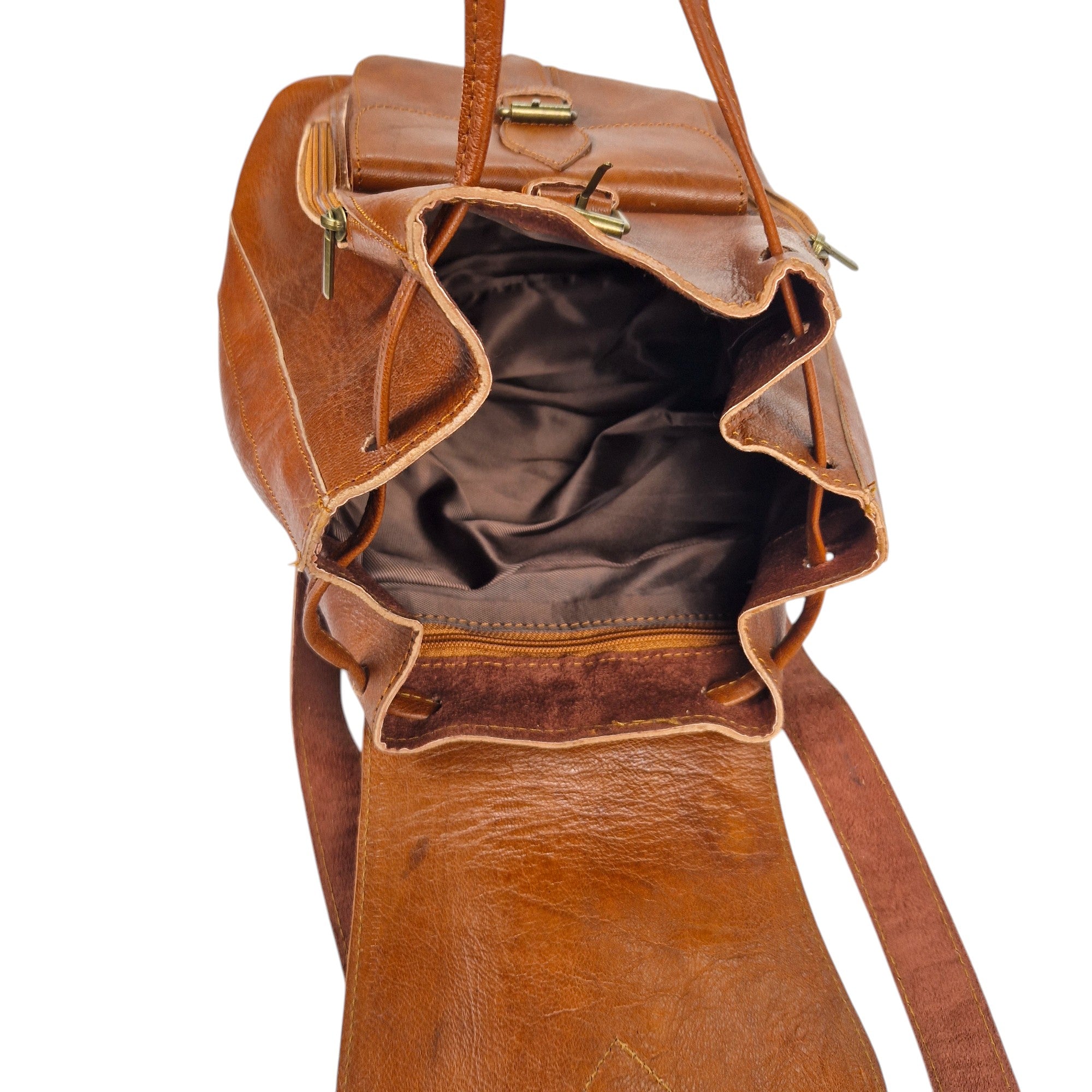 LEATHER KILIM BACKPACKS