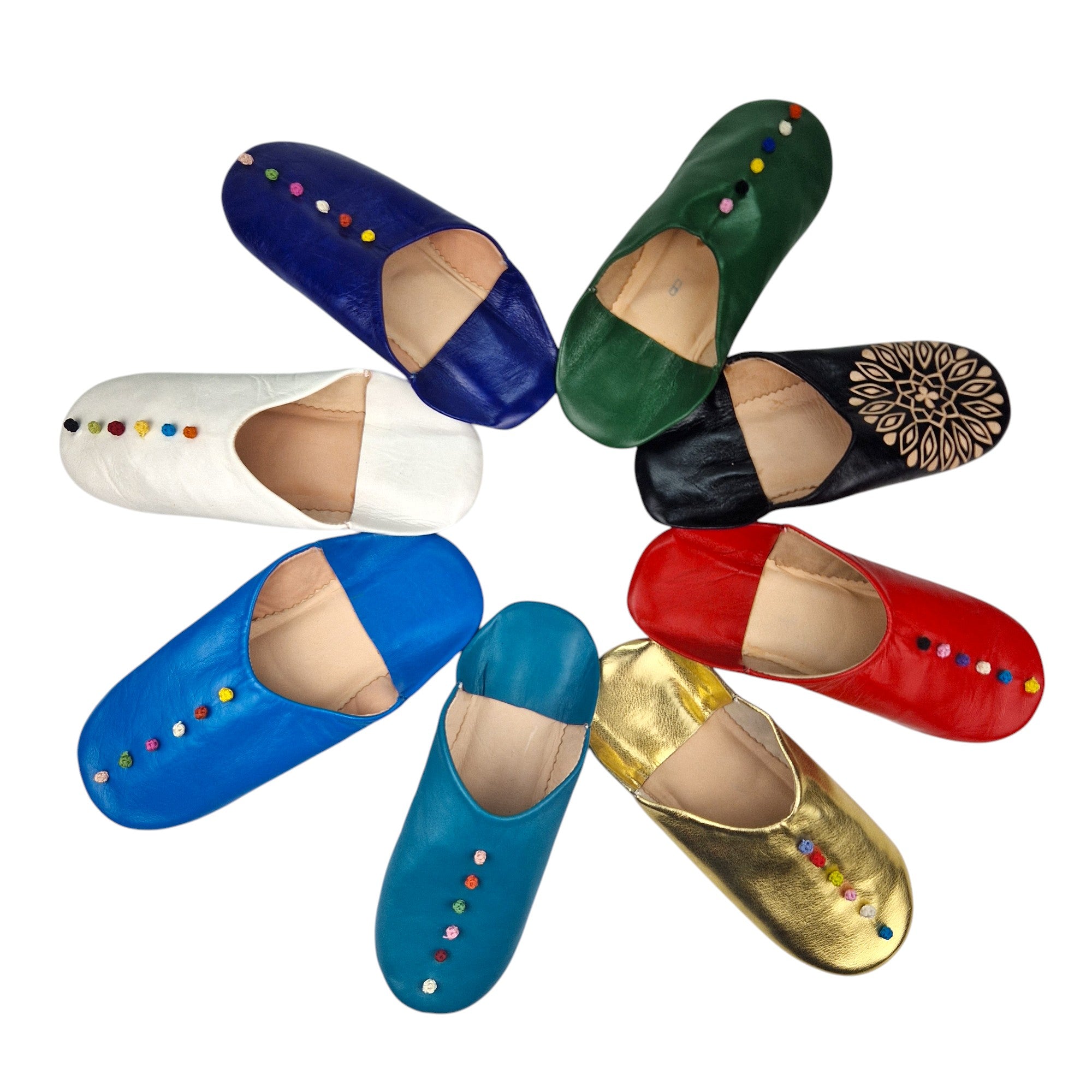 Moroccan Babouche Slippers for Women