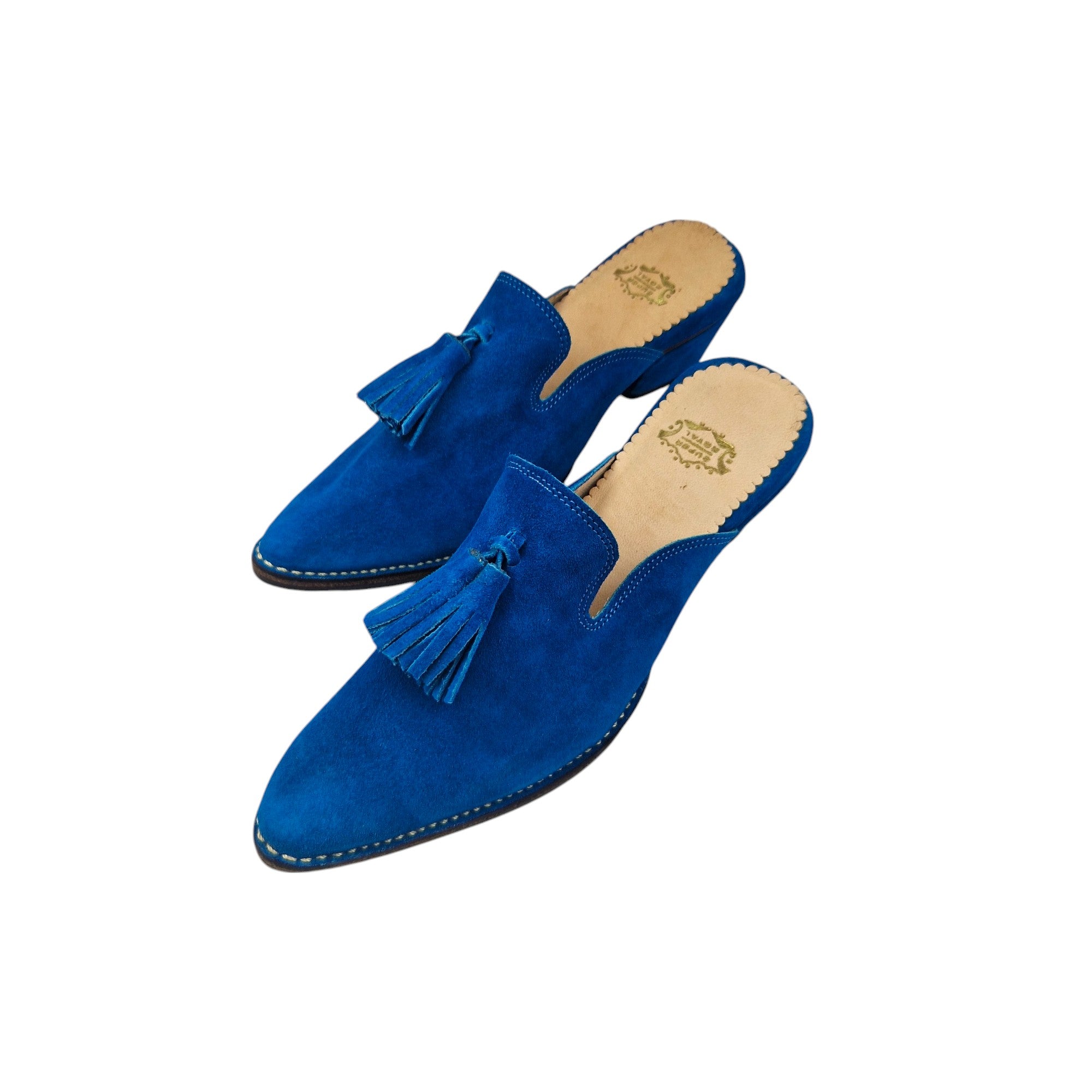 Moroccan Babouche Slippers with heel  for Women