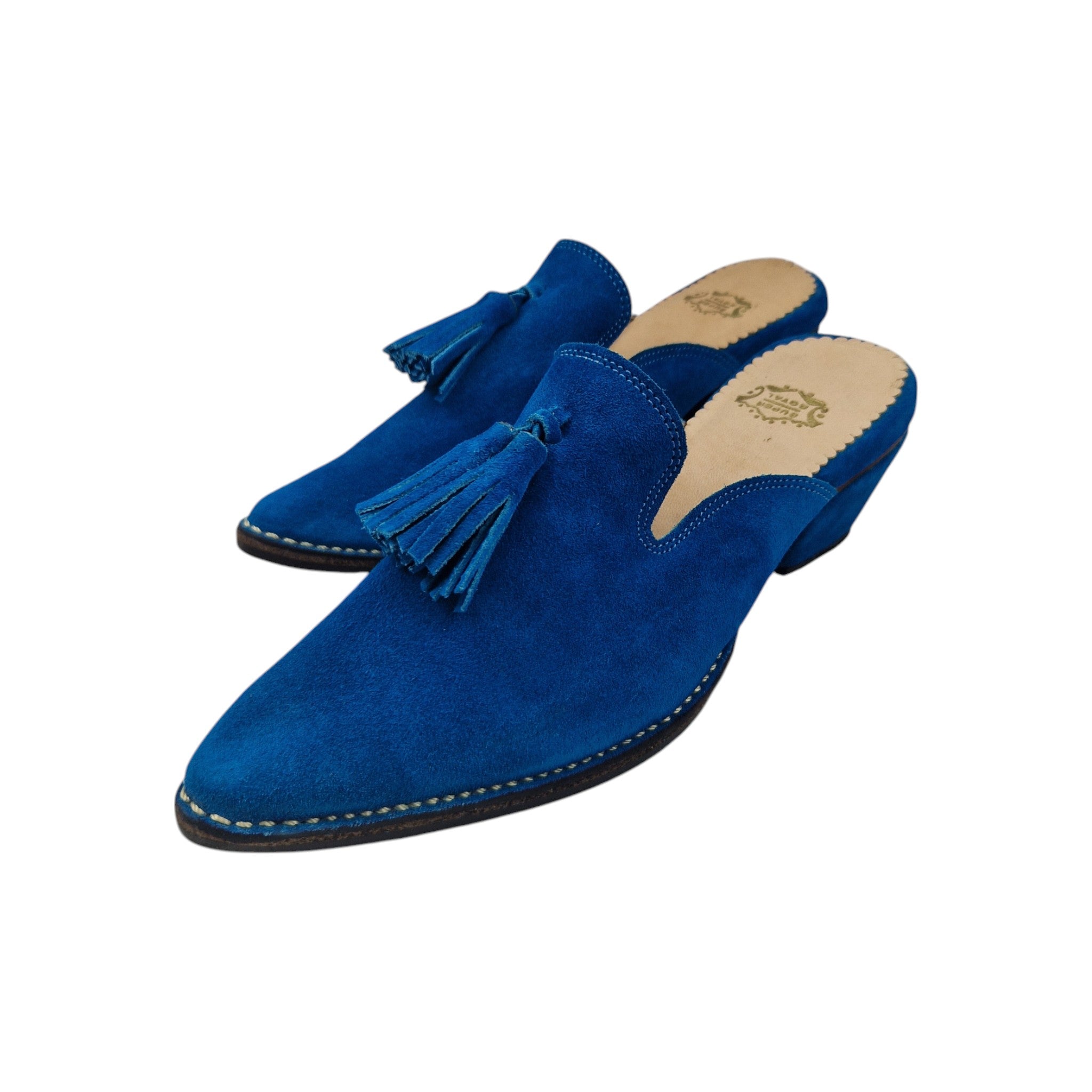 Moroccan Babouche Slippers with heel  for Women