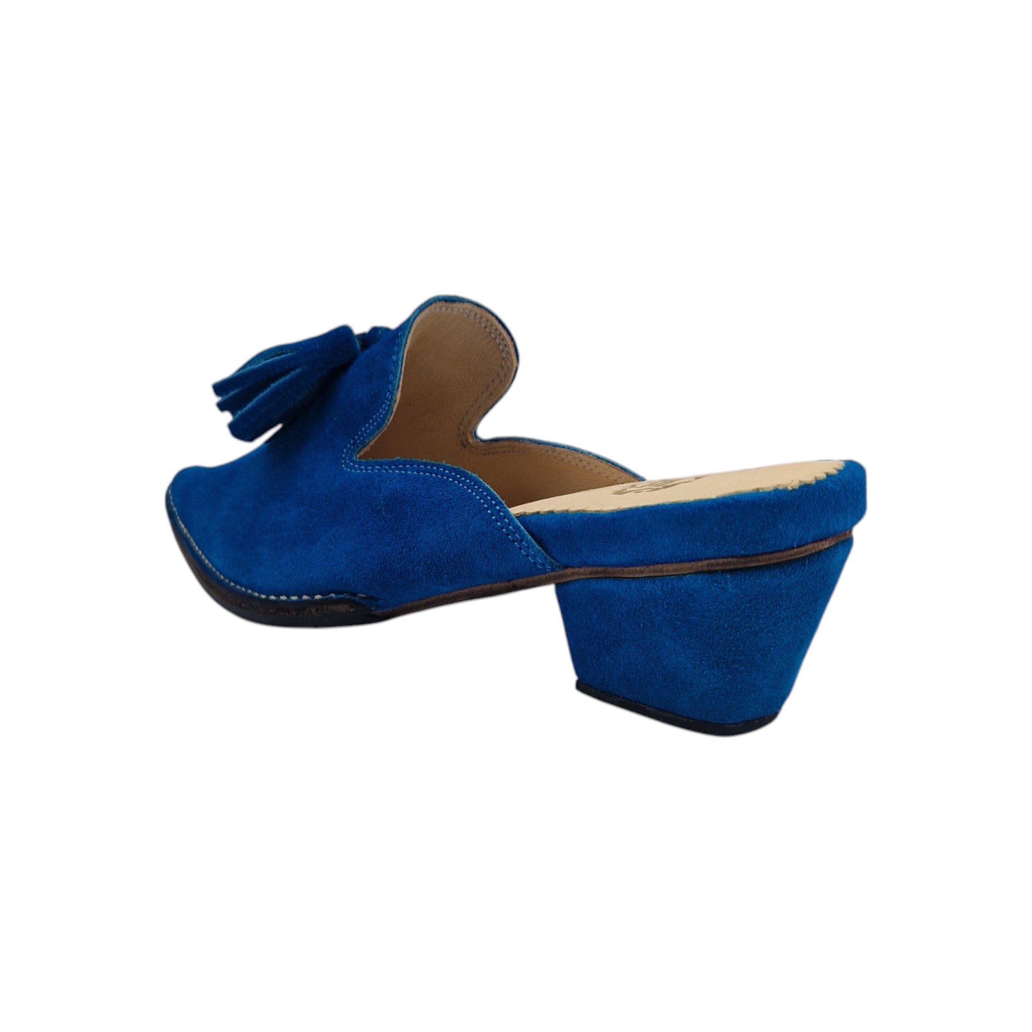 Moroccan Babouche Slippers with heel  for Women