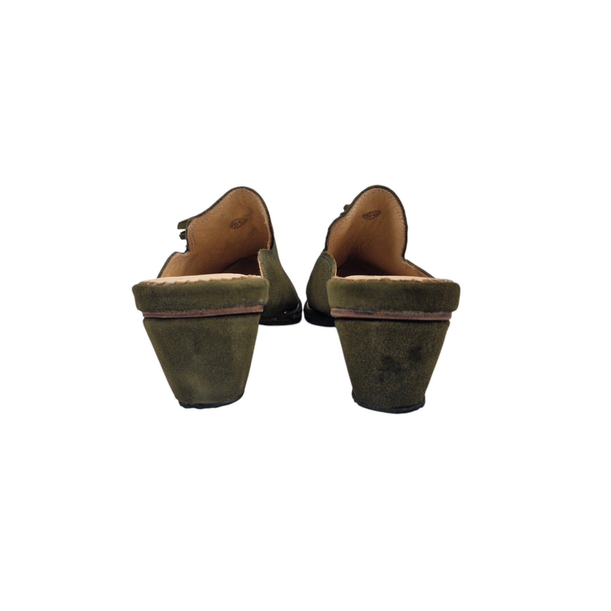 Moroccan Babouche Slippers with heel  for Women