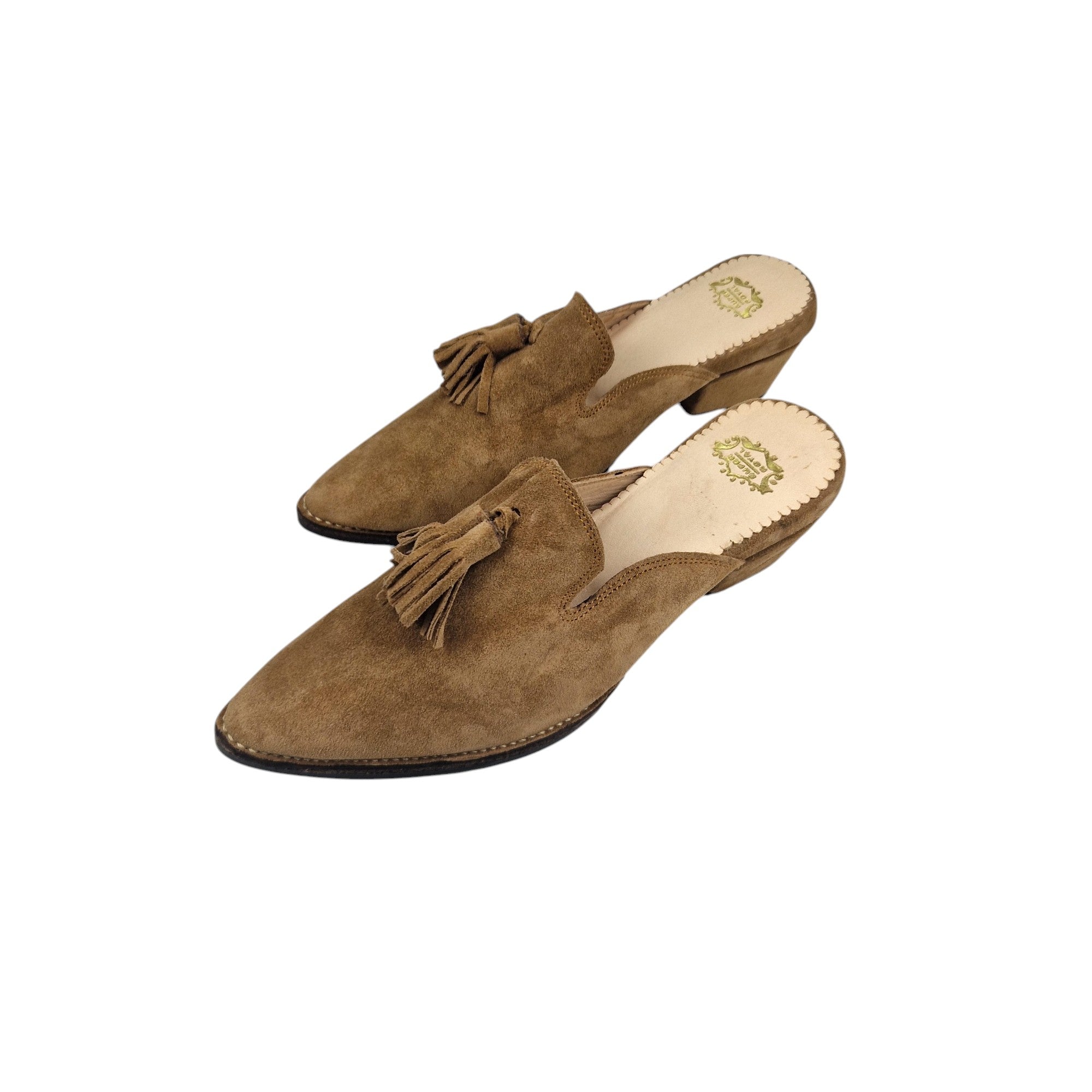 Moroccan Babouche Slippers with heel  for Women