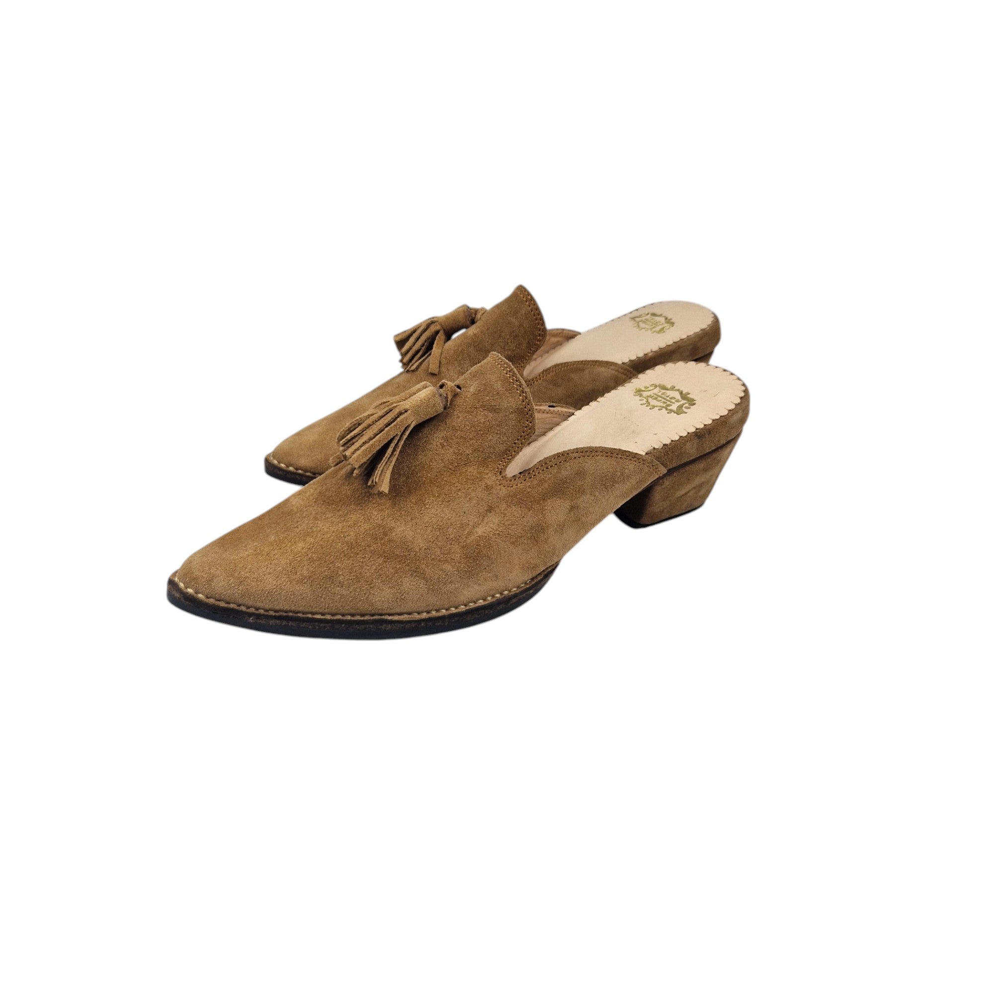 Moroccan Babouche Slippers with heel  for Women