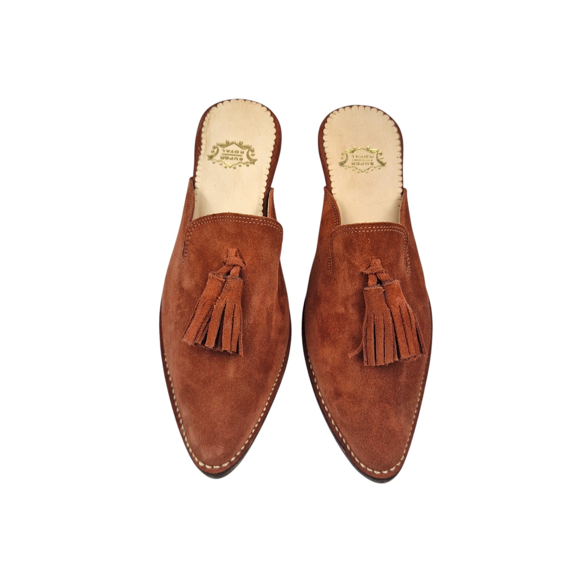 Moroccan Babouche Slippers with heel  for Women