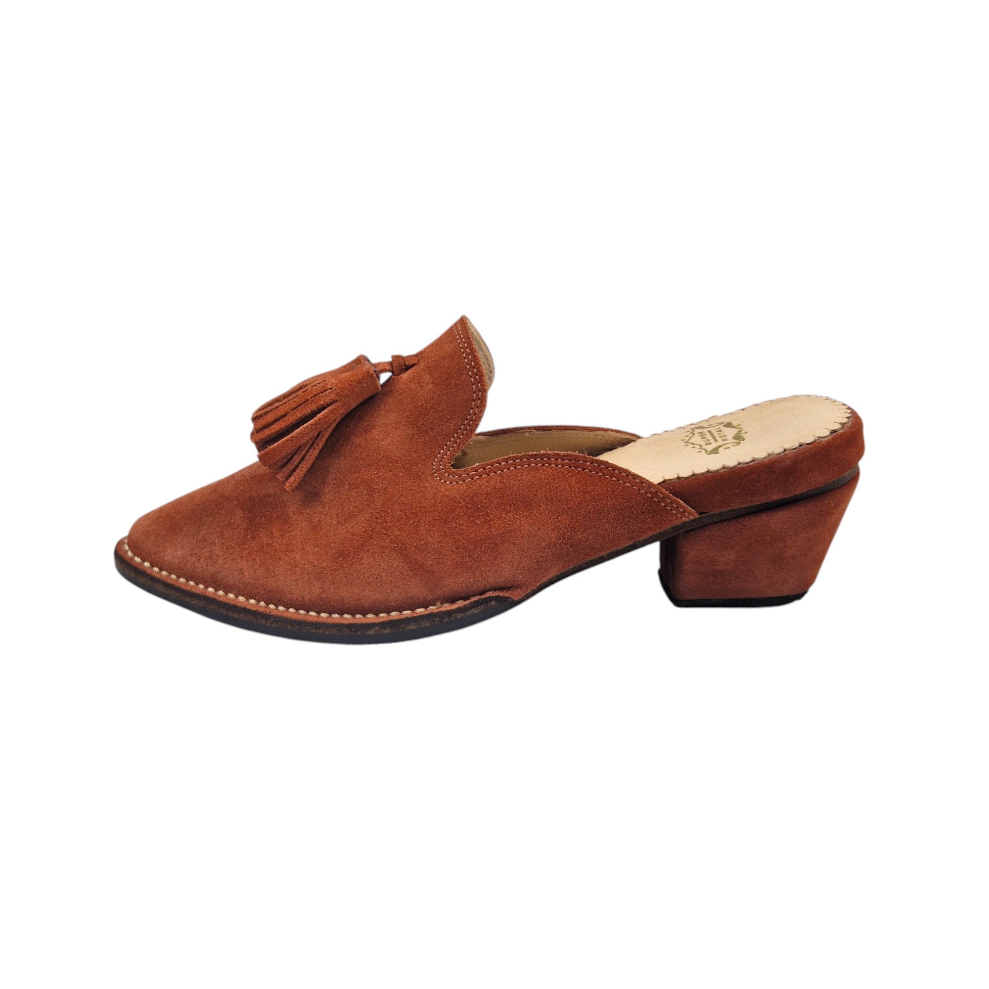 Moroccan Babouche Slippers with heel  for Women