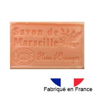 Marseille soap with organic olive oil and orange scent