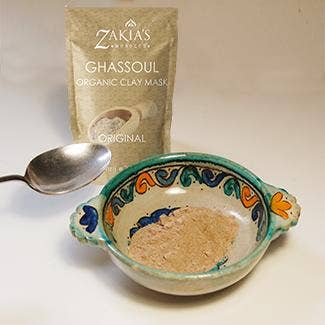 Masque à l'argile Ghassoul - Non parfumé 8 oz.