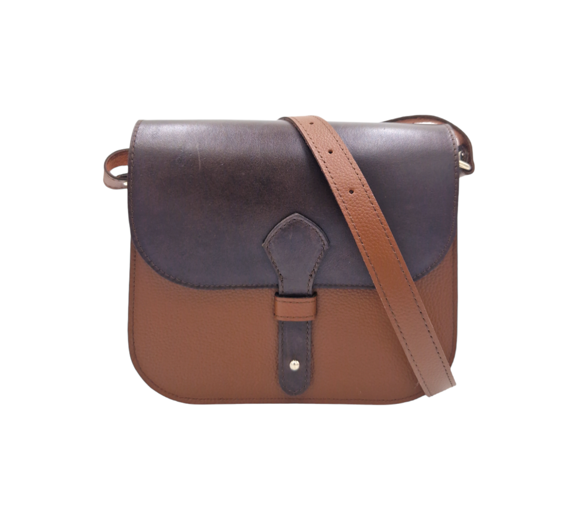 CROSSBODY BAG -BROWN