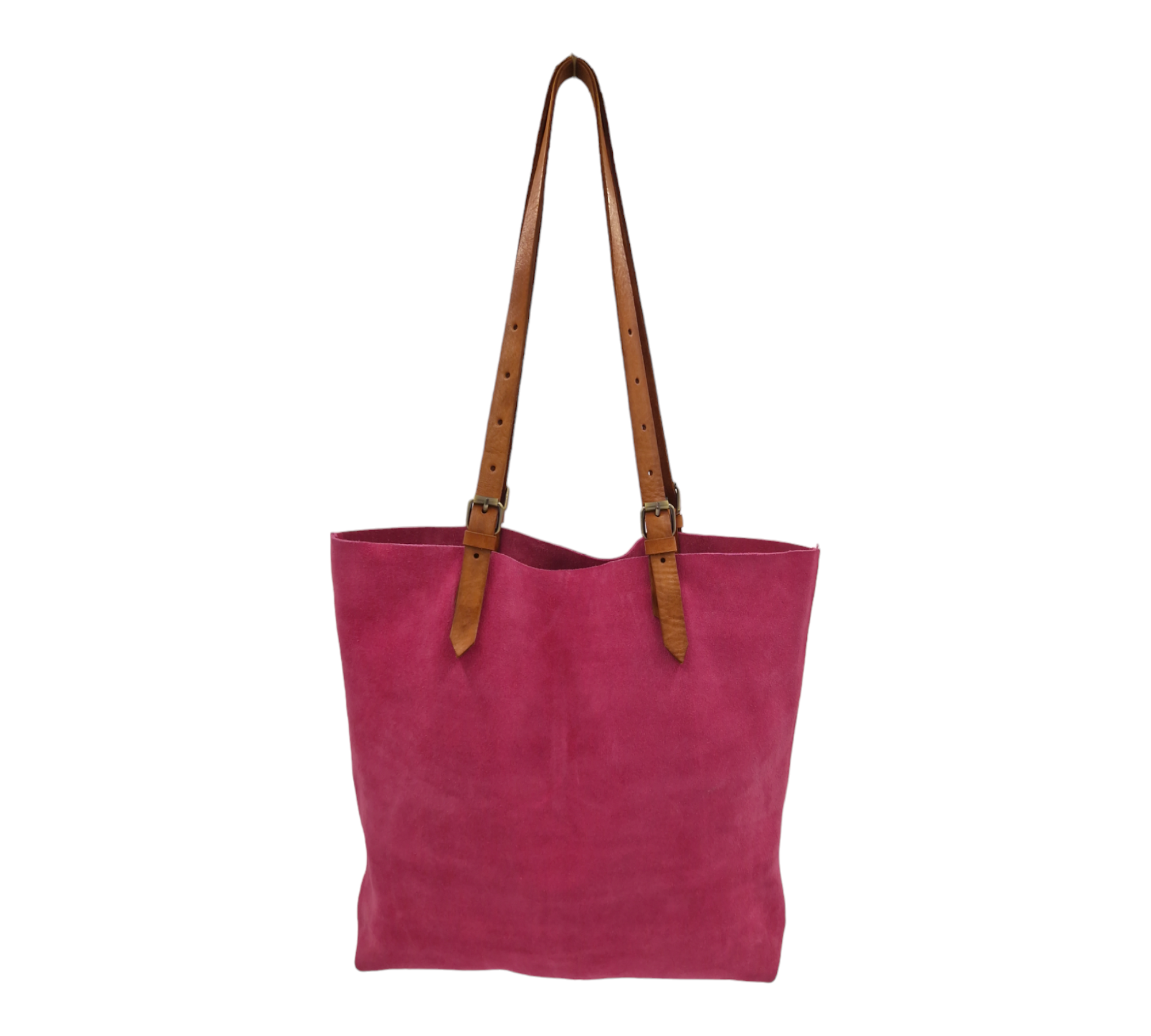 Suede Leather Tote Bag