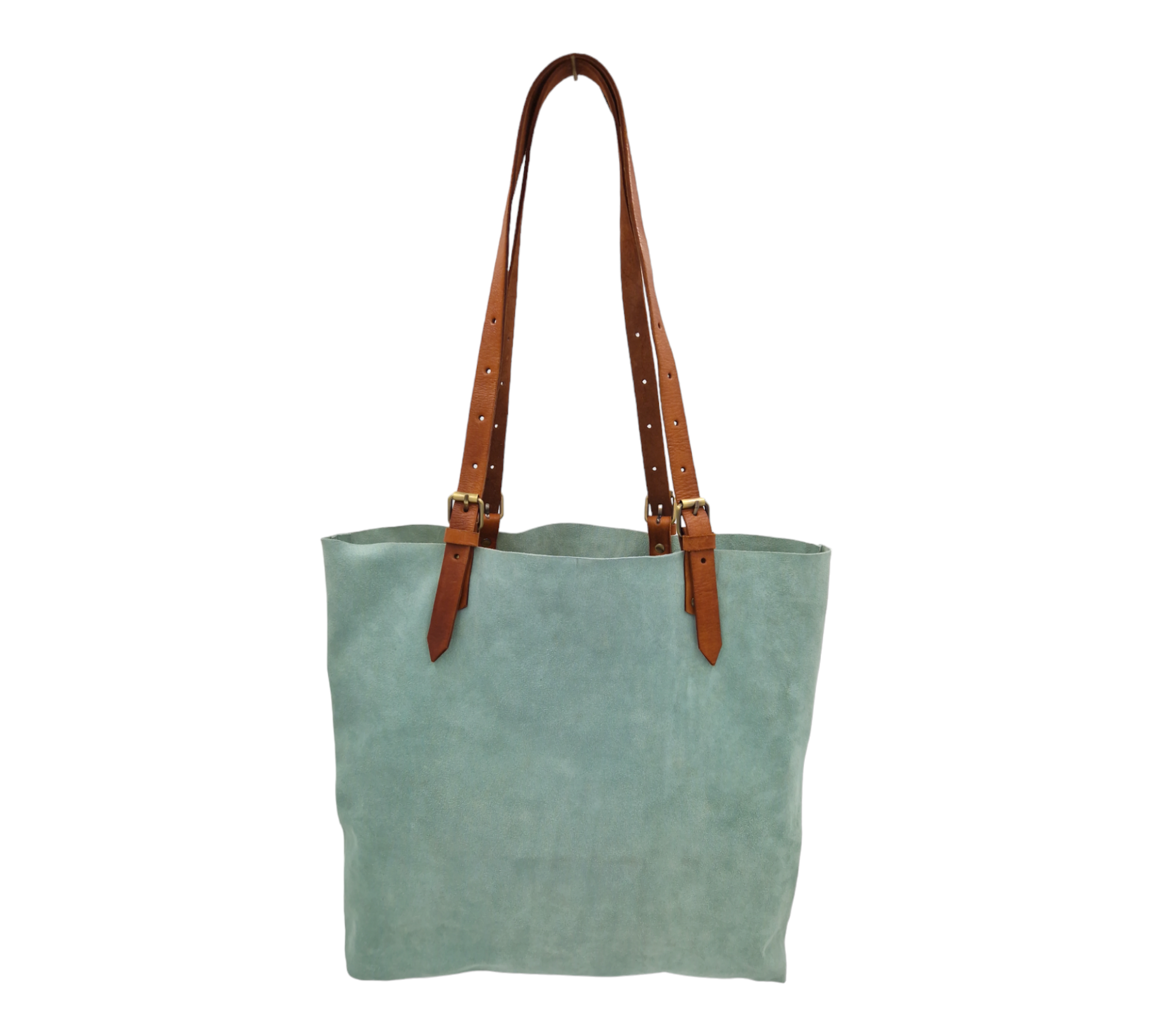 Suede Leather Tote Bag