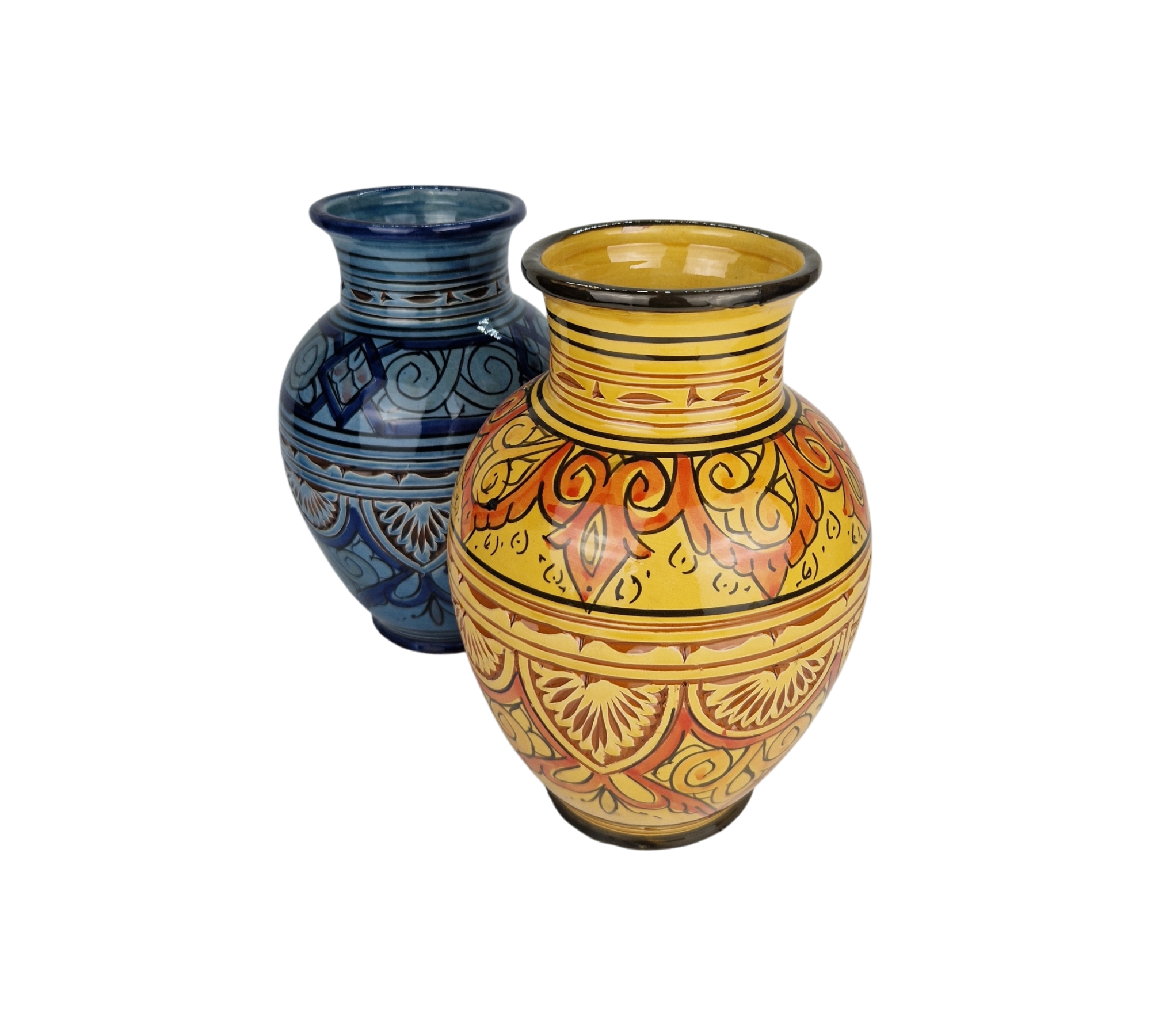 Vase Moroccan Handpainted ASFI