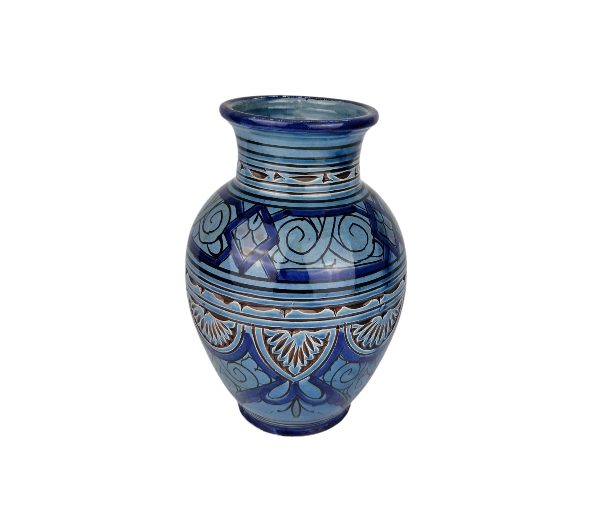 Vase Moroccan Handpainted ASFI