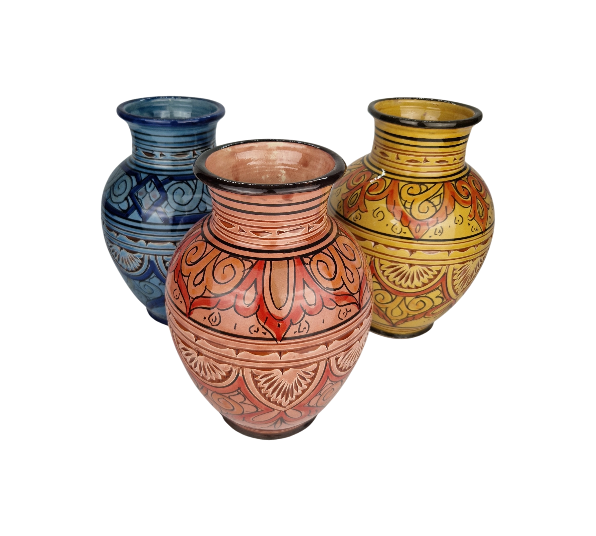 Vase Moroccan Handpainted ASFI