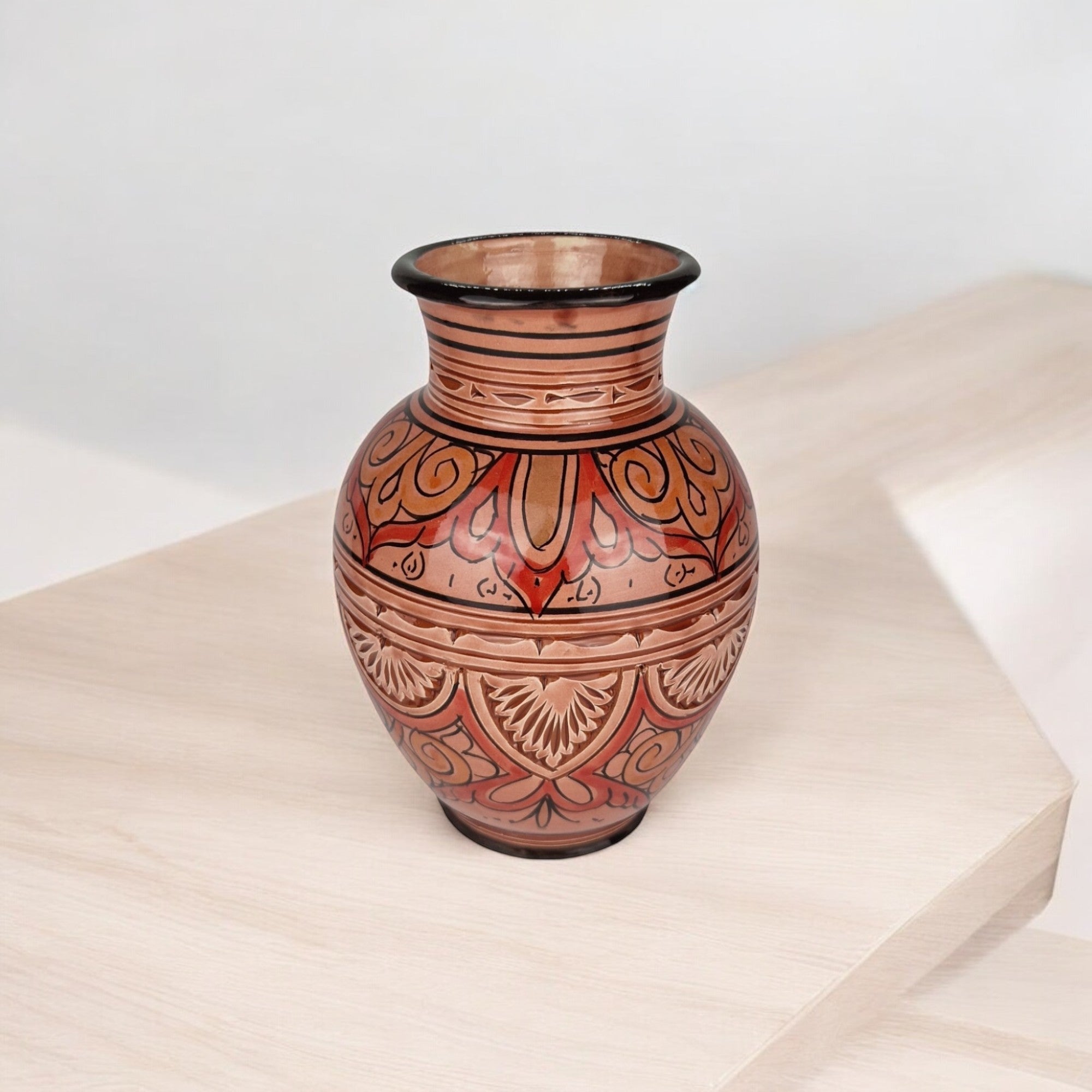 Vase Moroccan Handpainted ASFI