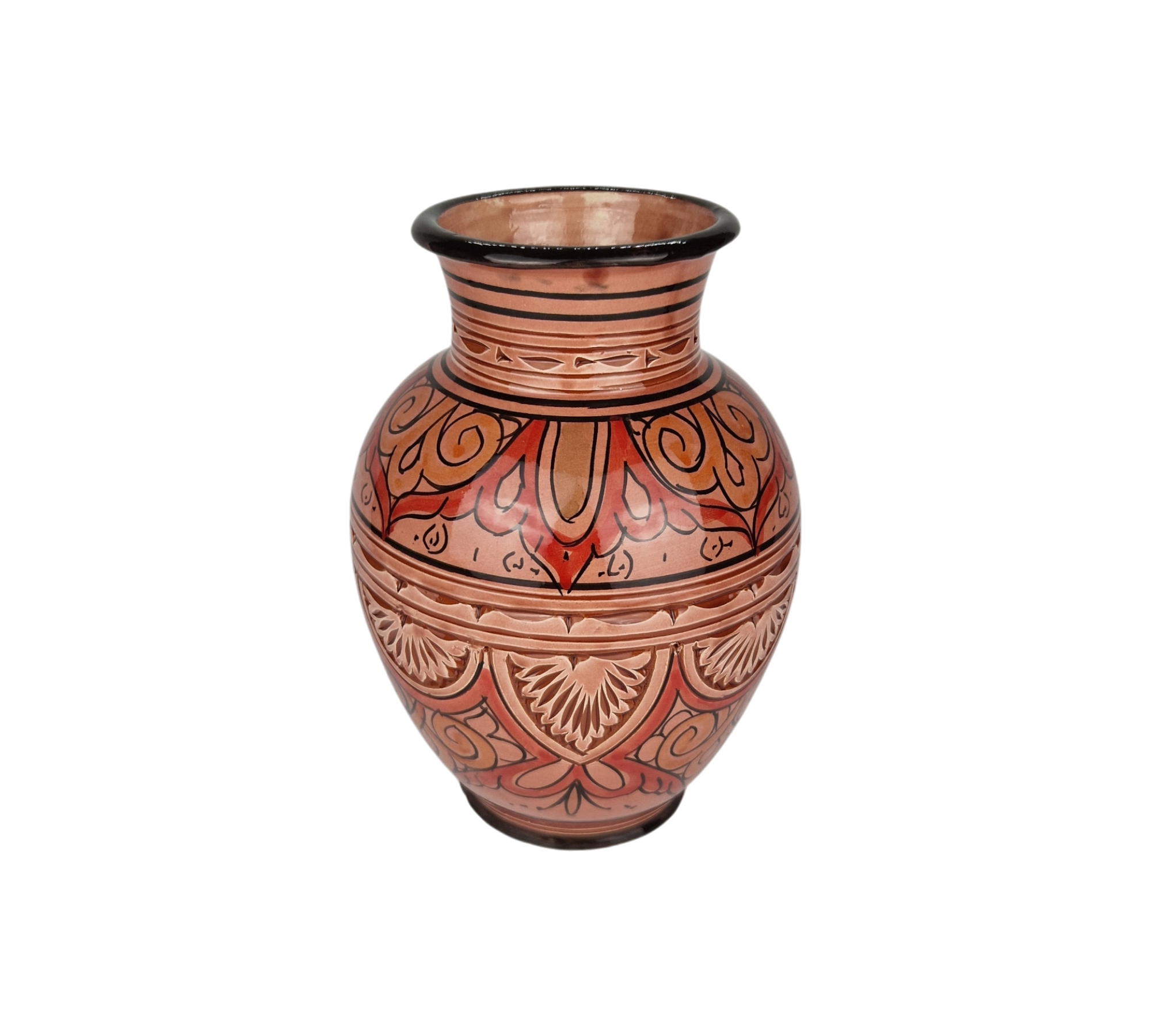 Vase Moroccan Handpainted ASFI