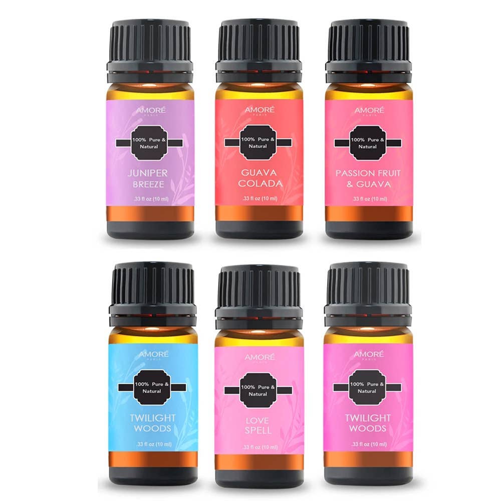 AMORÉ® WOMEN'S ESSENTIAL OIL SET (6 PIECES)