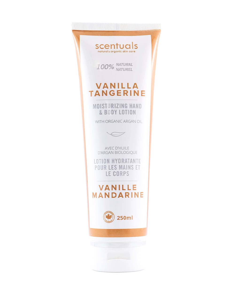 100% Natural Vanilla Mandarin Hand and Body Lotion