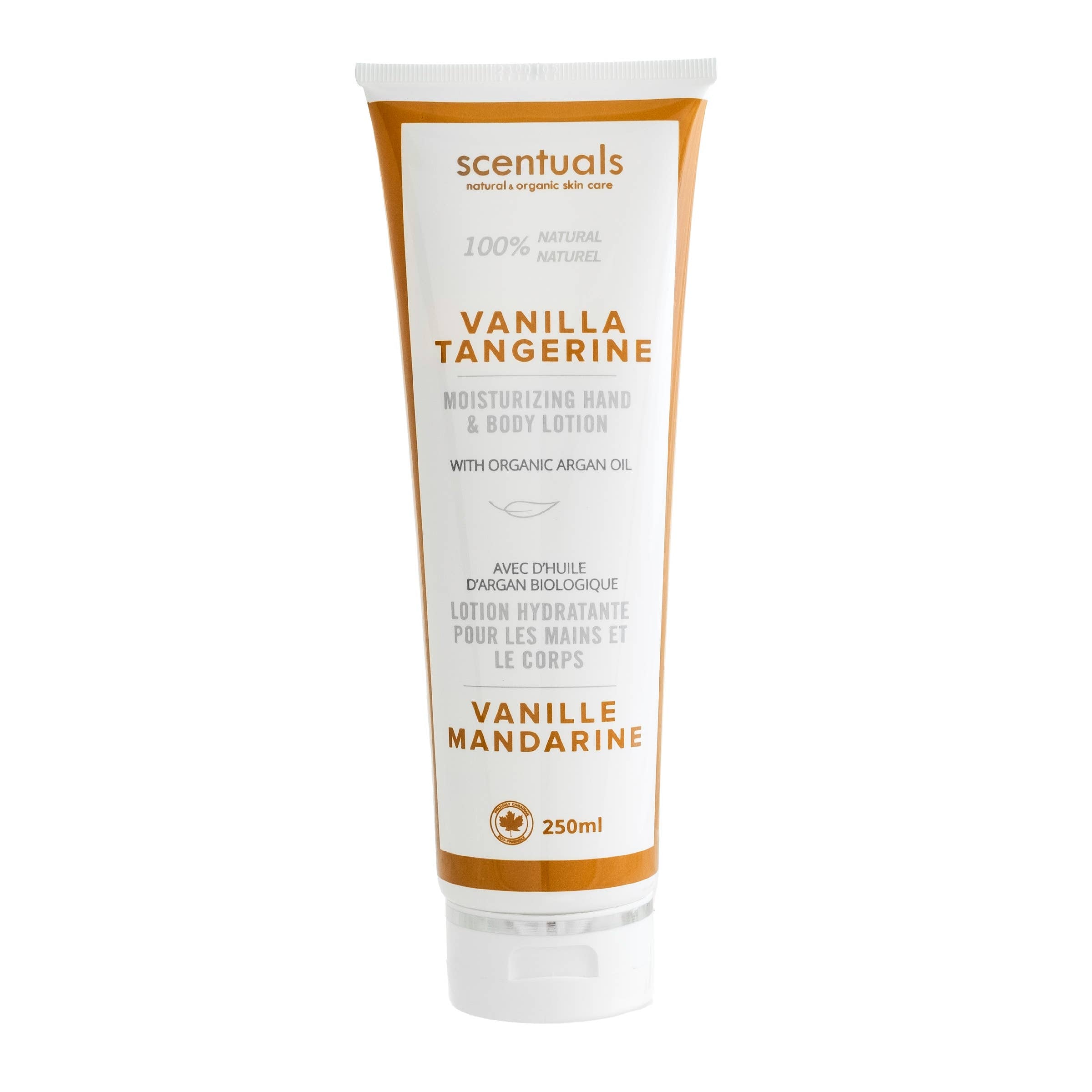 100% Natural Vanilla Mandarin Hand and Body Lotion