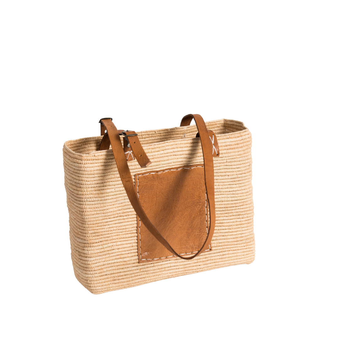 RAFFIA TOTE BAGS