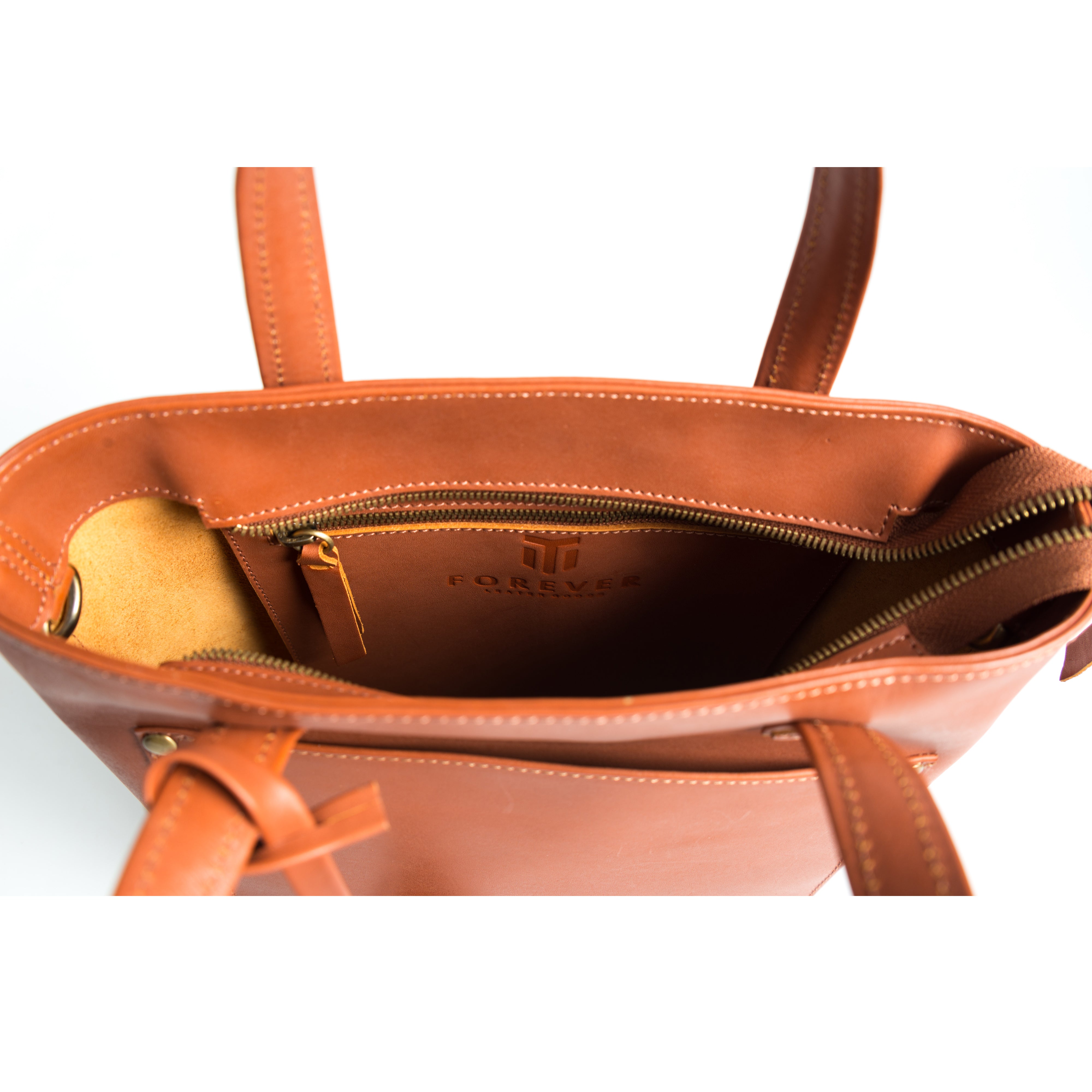 Leather Mini Crossbody Tote