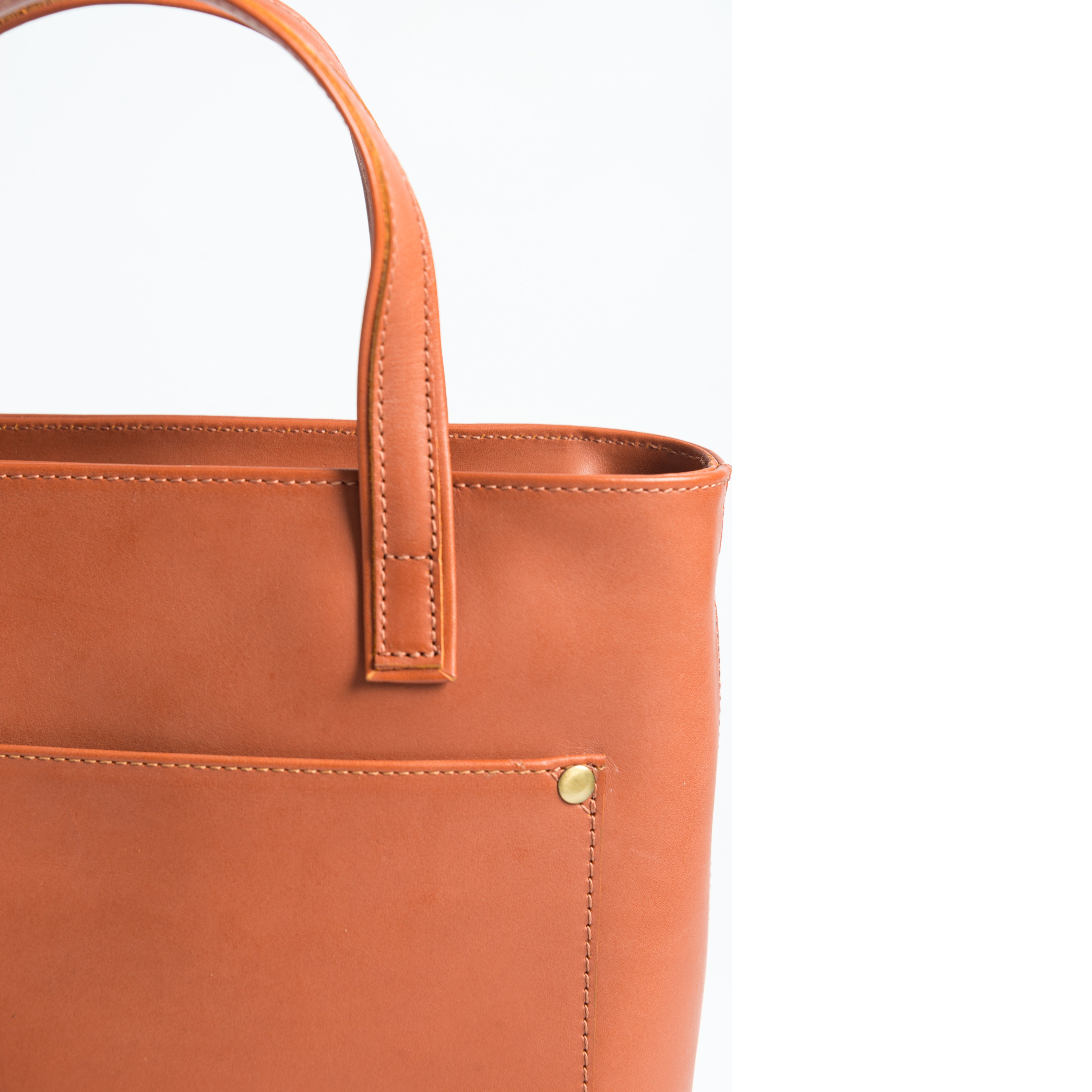 Leather Mini Crossbody Tote