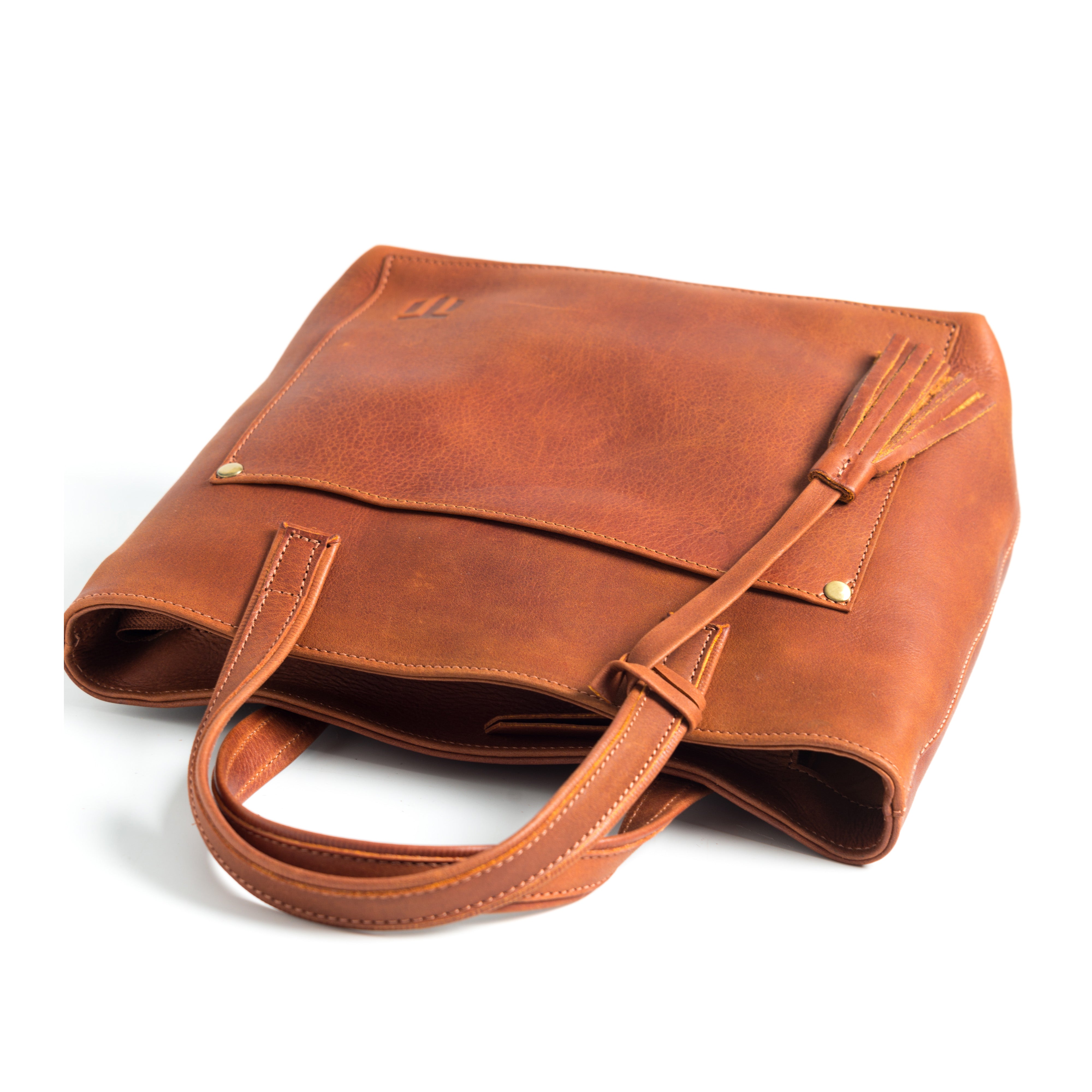 Leather Mini Crossbody Tote