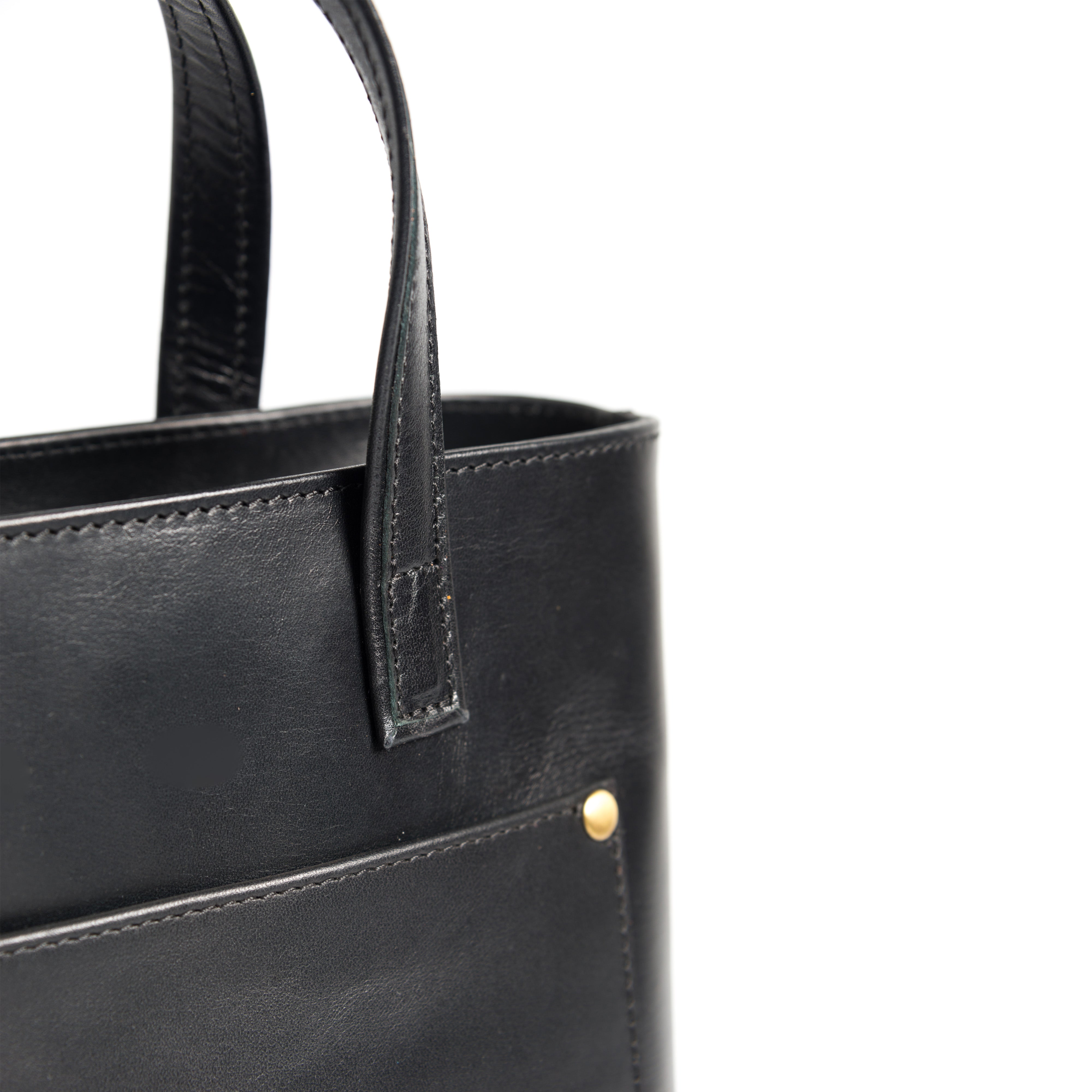 Leather Mini Crossbody Tote