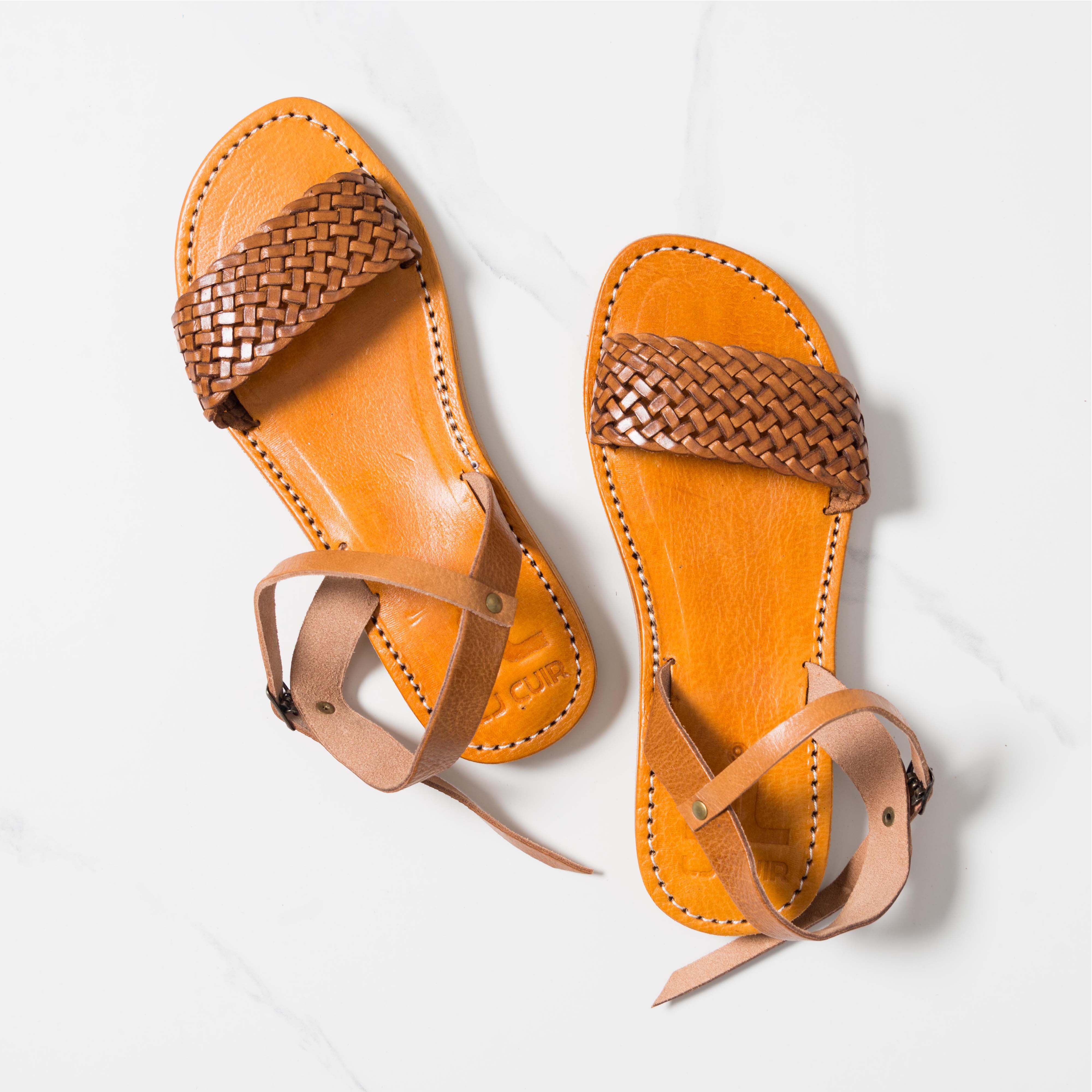 Leather Sandals for Women